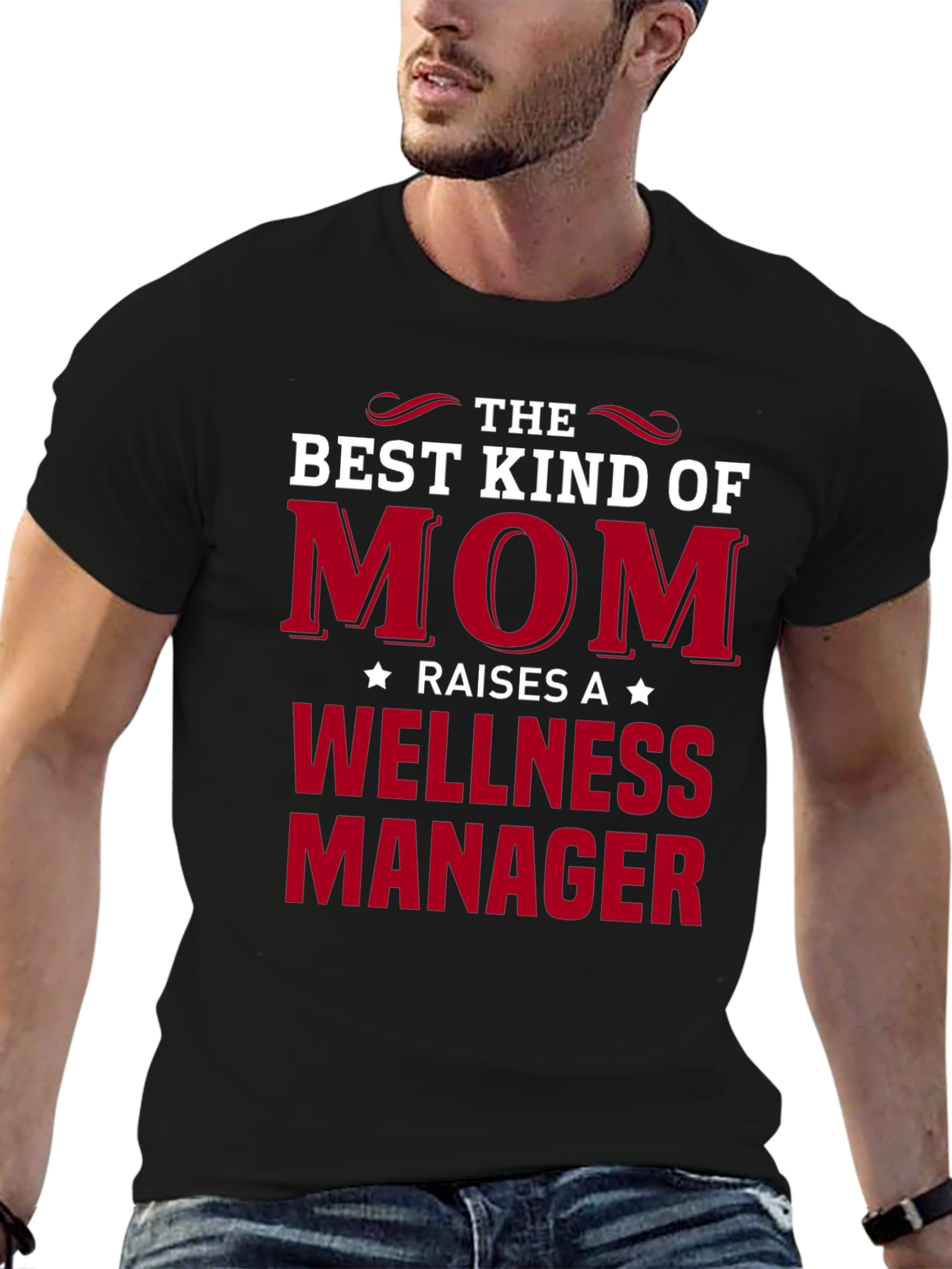 Best Kind of Mom Wellness Manager T-Shirt