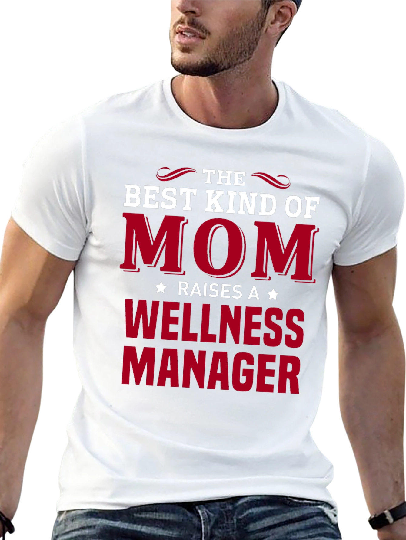 Best Kind of Mom Wellness Manager T-Shirt