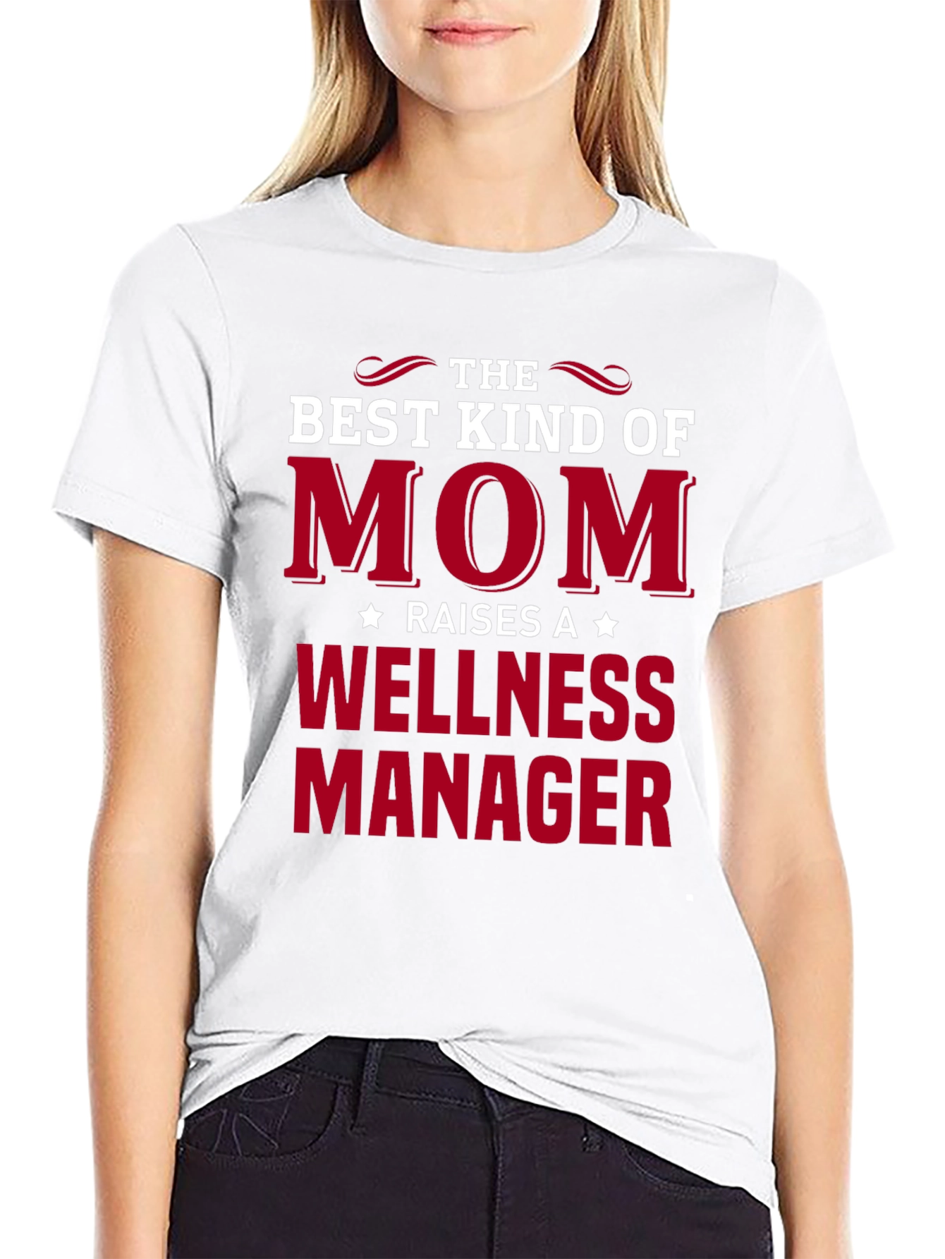 Best Kind of Mom Wellness Manager T-Shirt