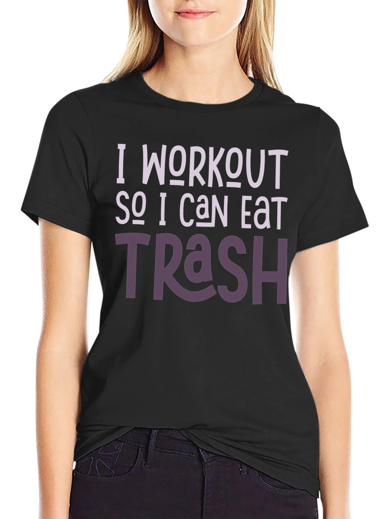 Workout For Trash Graphic Tee