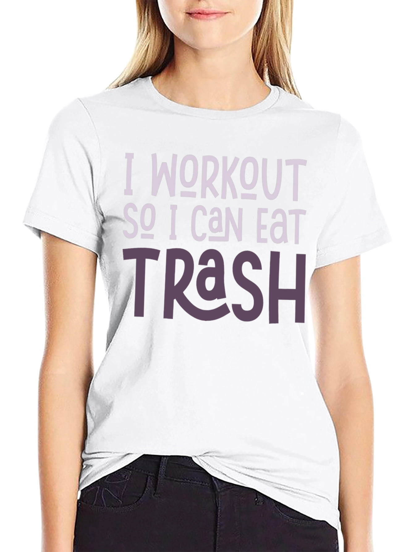 Workout For Trash Graphic Tee