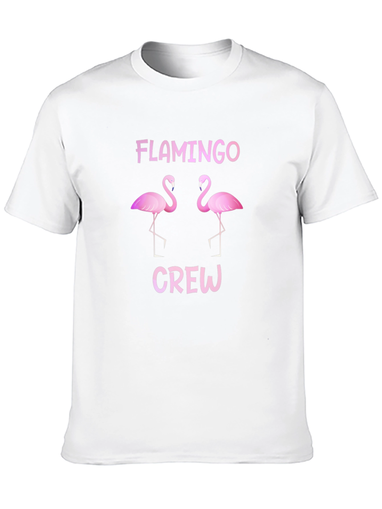 Flamingo Crew Graphic Tee - Unisex