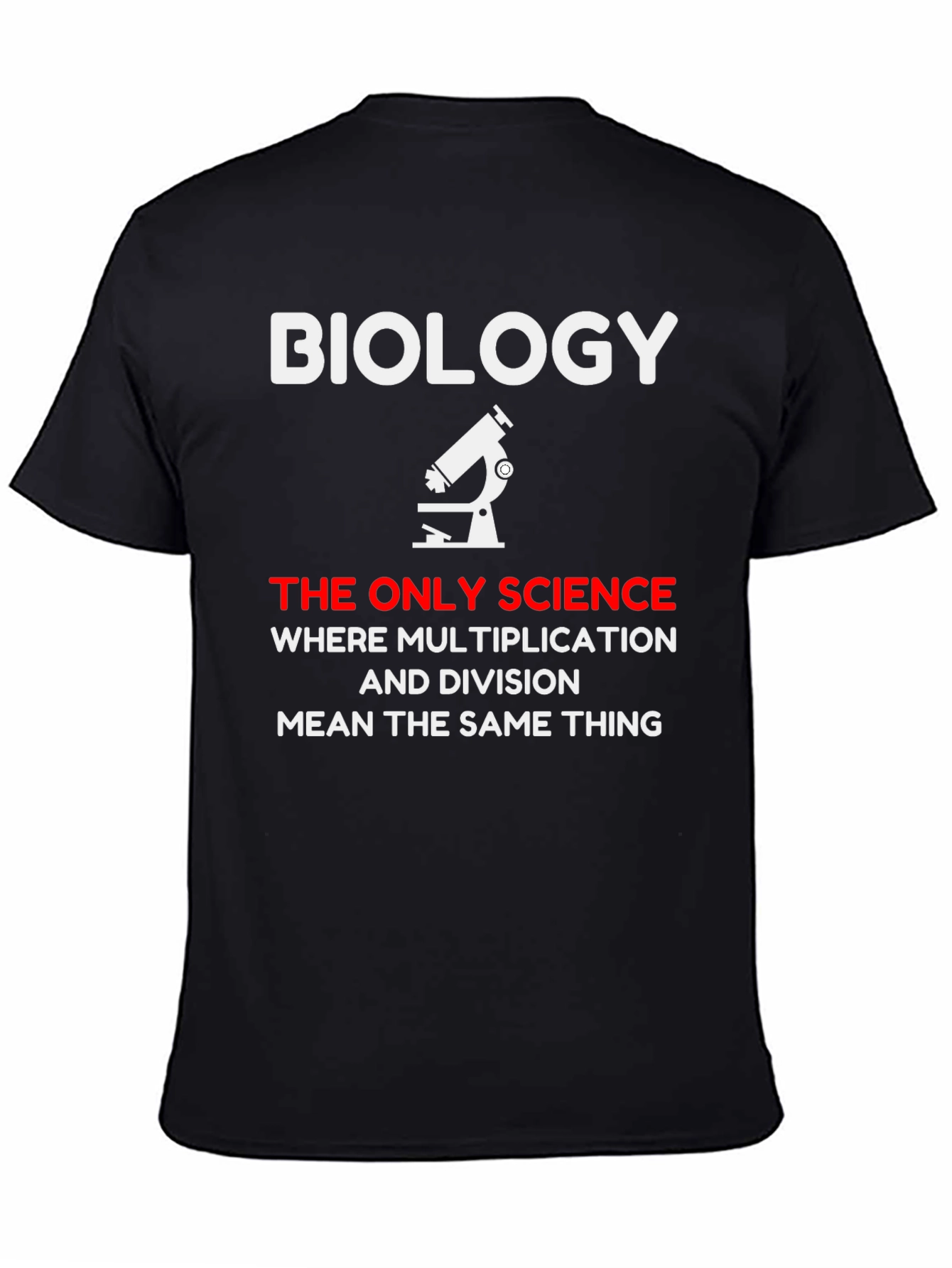 Biology Multiplication Division T-Shirt