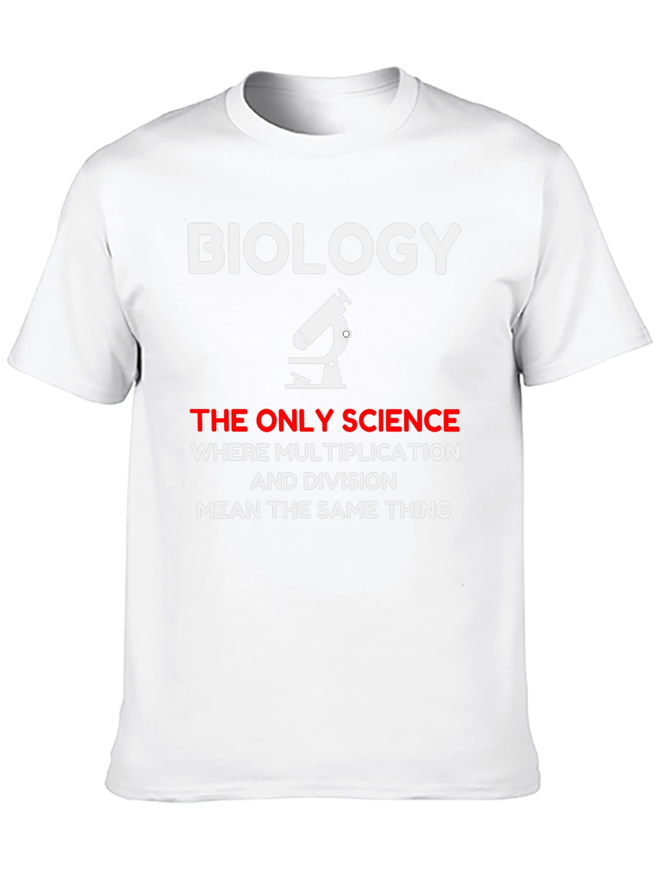 Biology Multiplication Division T-Shirt