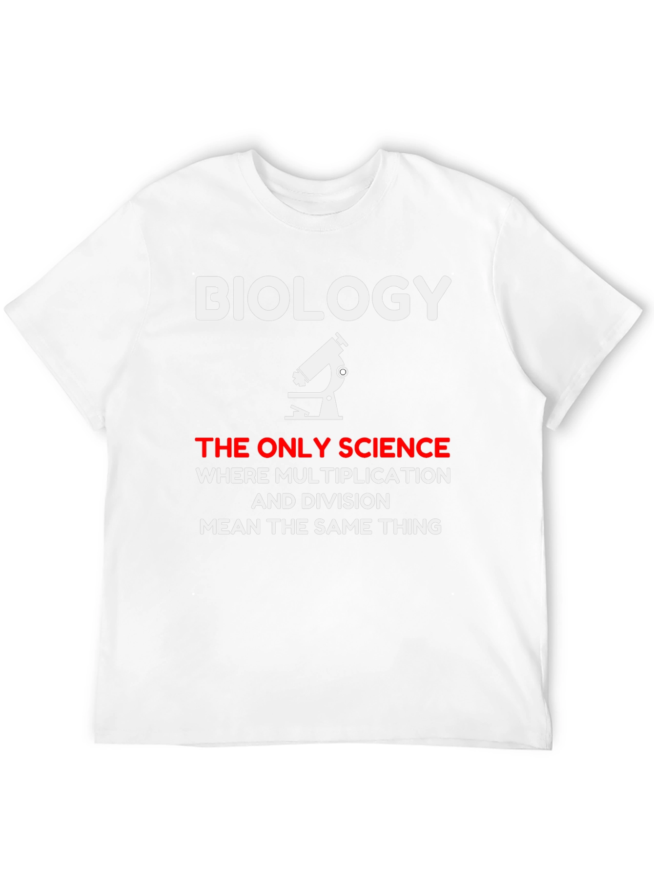 Biology Multiplication Division T-Shirt