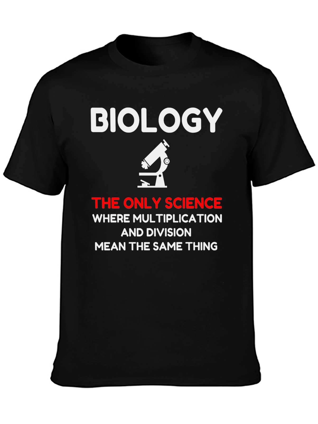 Biology Multiplication Division T-Shirt