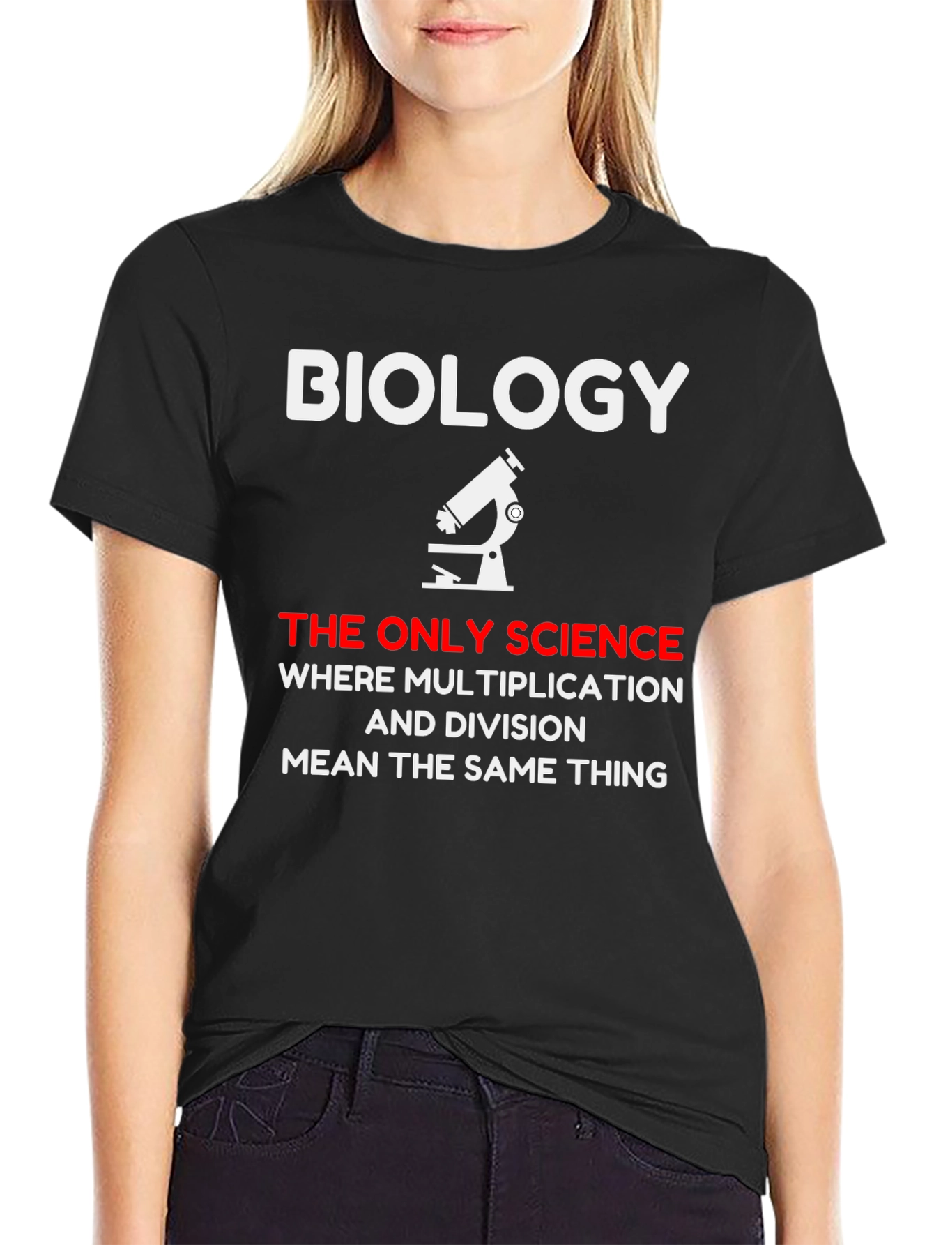 Biology Multiplication Division T-Shirt