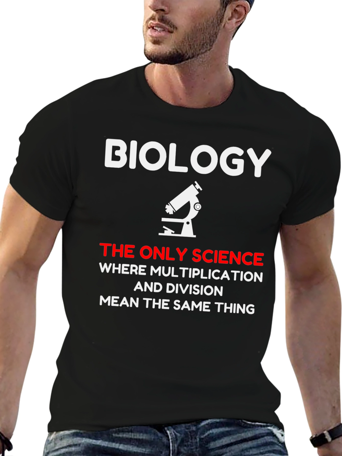 Biology Multiplication Division T-Shirt
