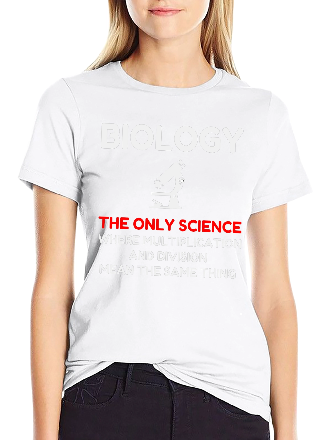 Biology Multiplication Division T-Shirt