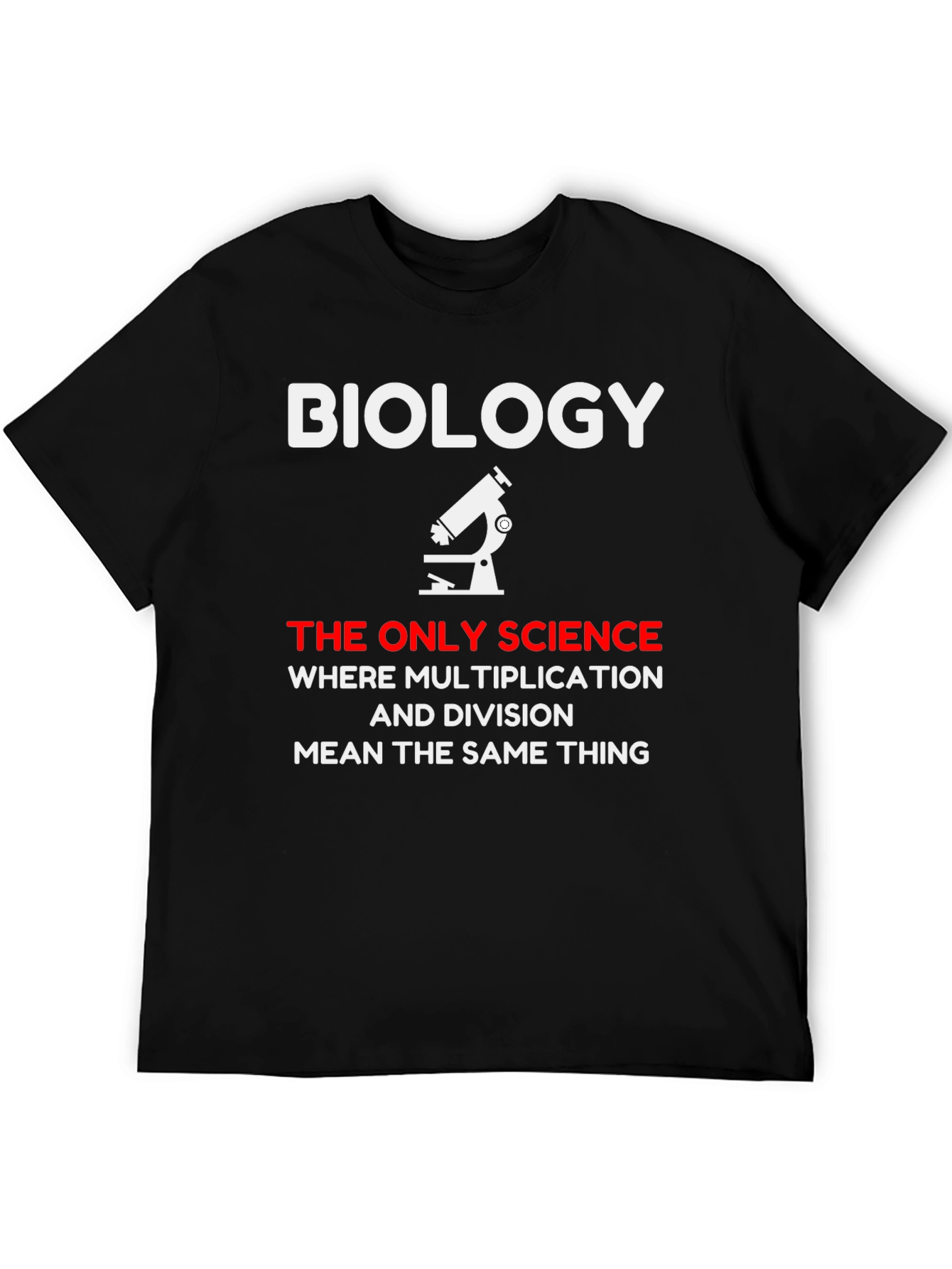 Biology Multiplication Division T-Shirt