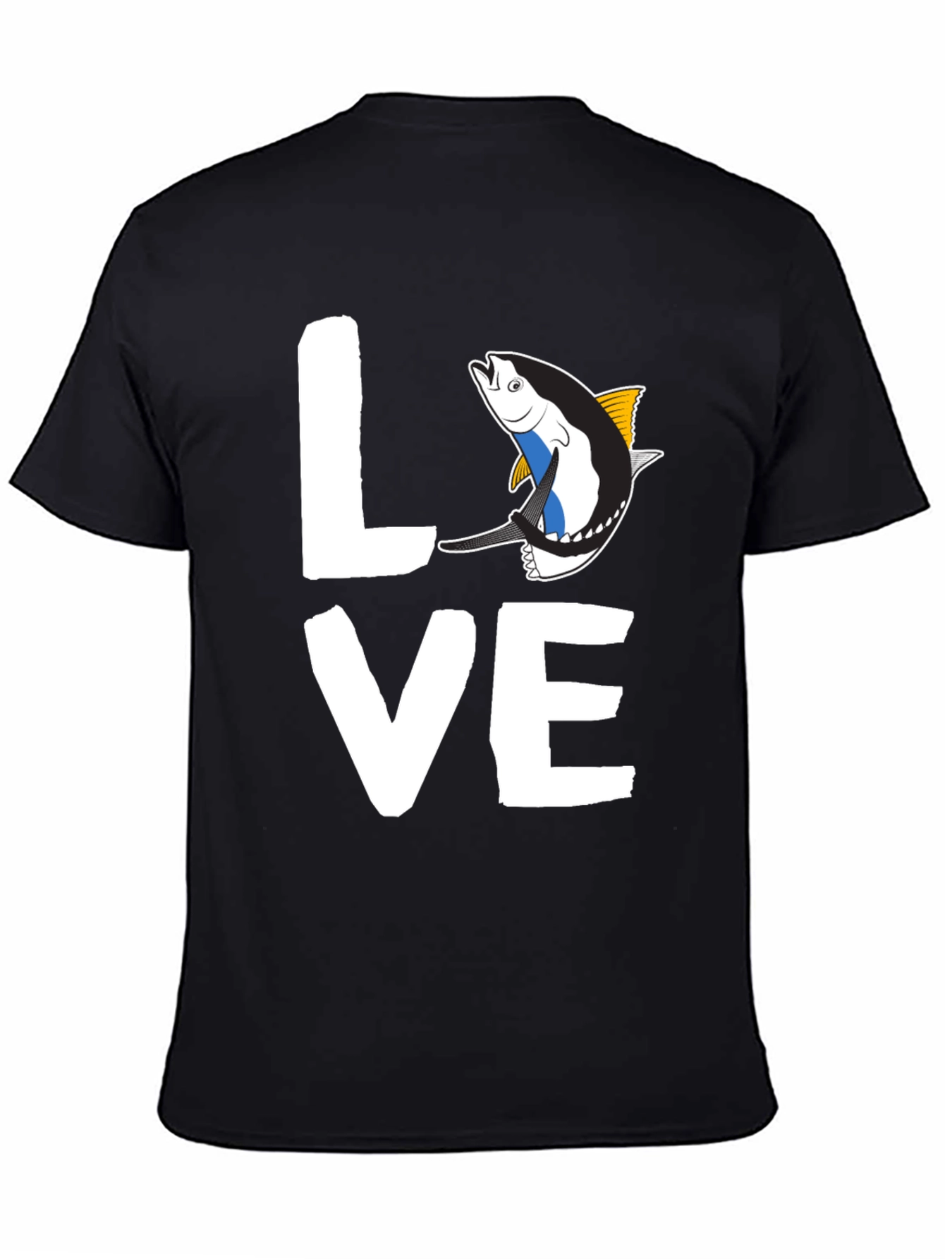 Love Tuna Fish Graphic T-Shirt