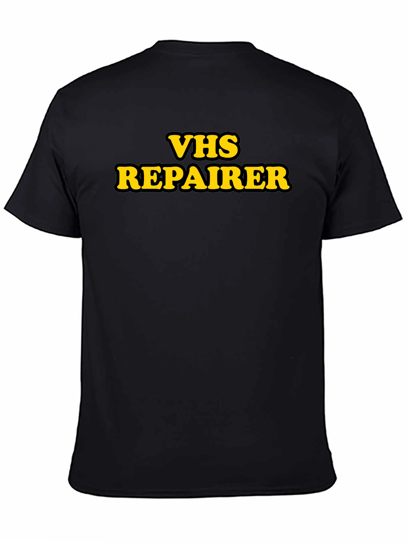VHS Repairer Graphic T-Shirt - Retro Job Pride!