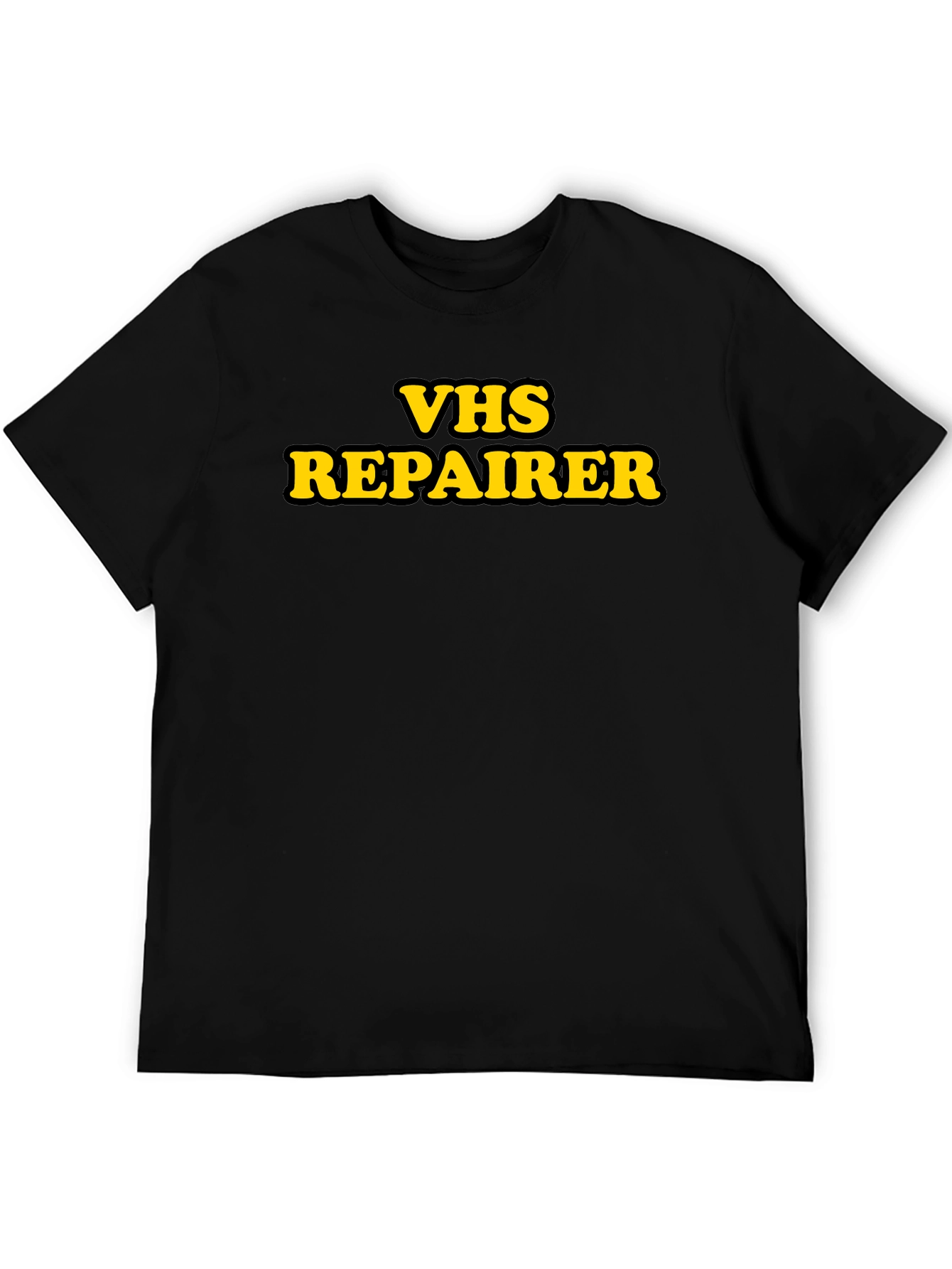 VHS Repairer Graphic T-Shirt - Retro Job Pride!