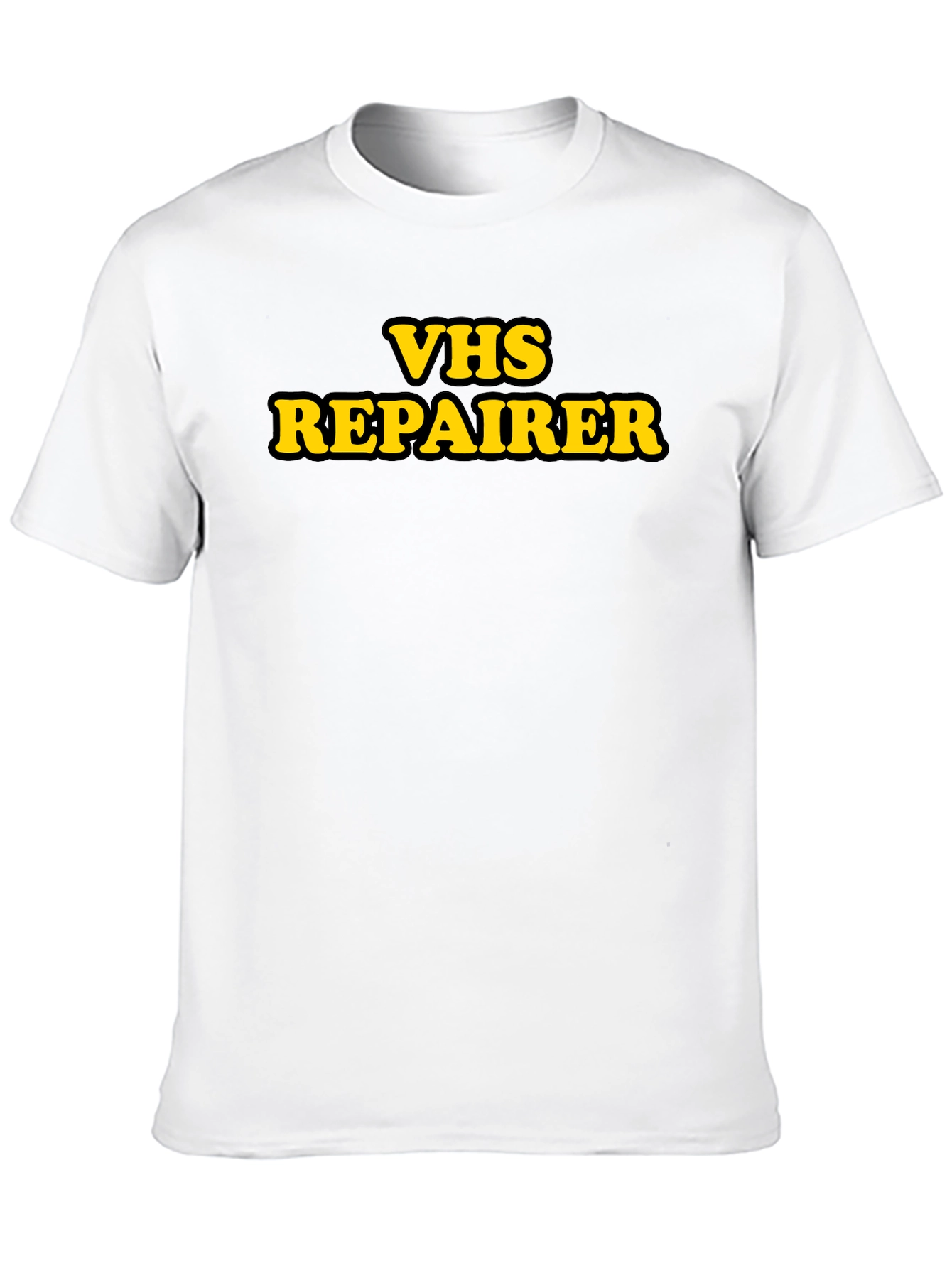 VHS Repairer Graphic T-Shirt - Retro Job Pride!