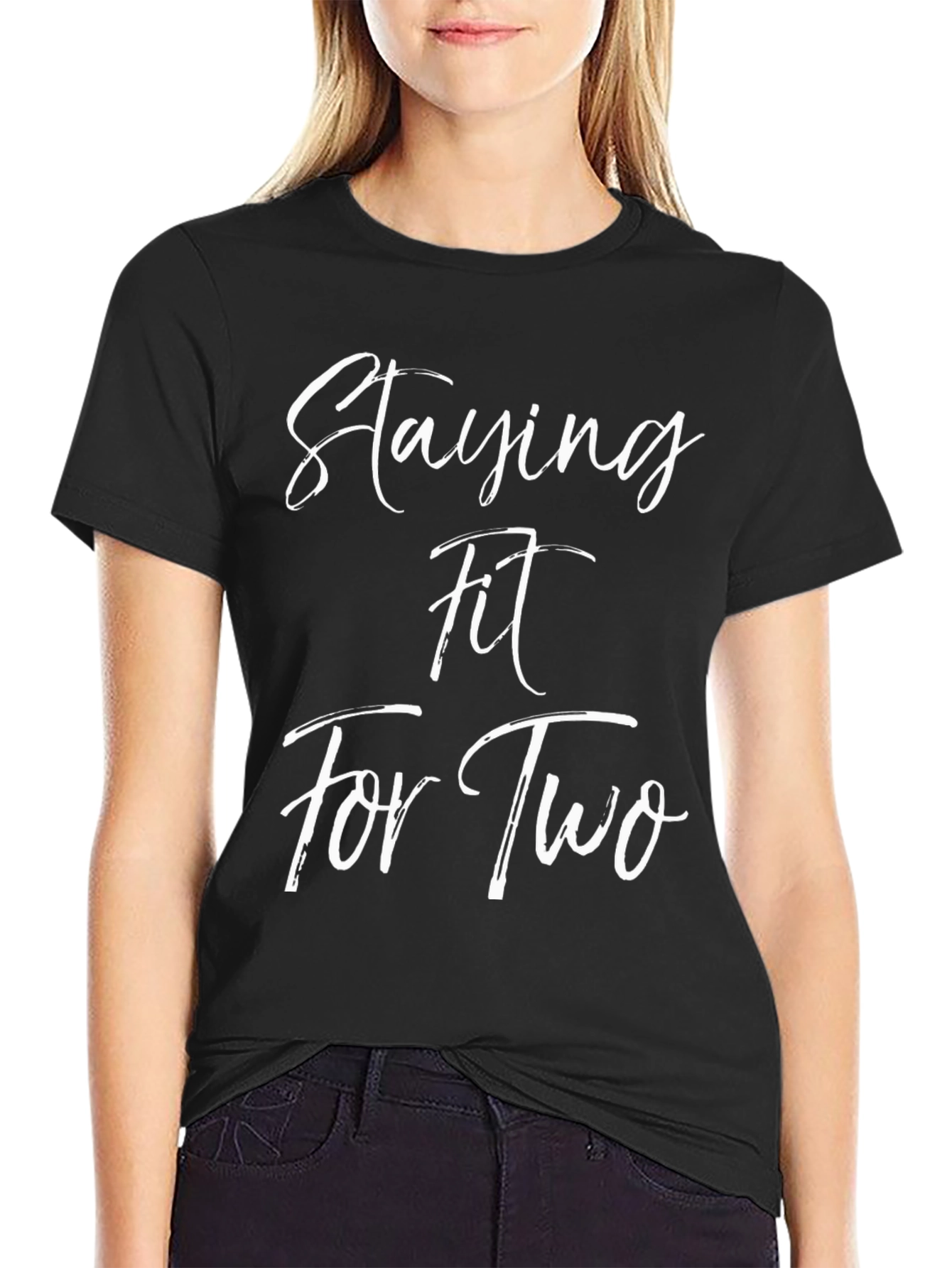Staying Fit For Two T-Shirt