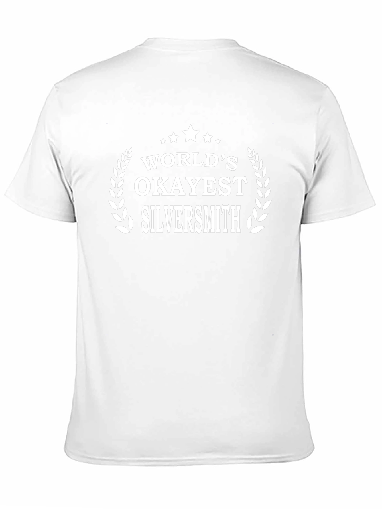 Worlds Okayest Silversmith - Funny Graphic Tee