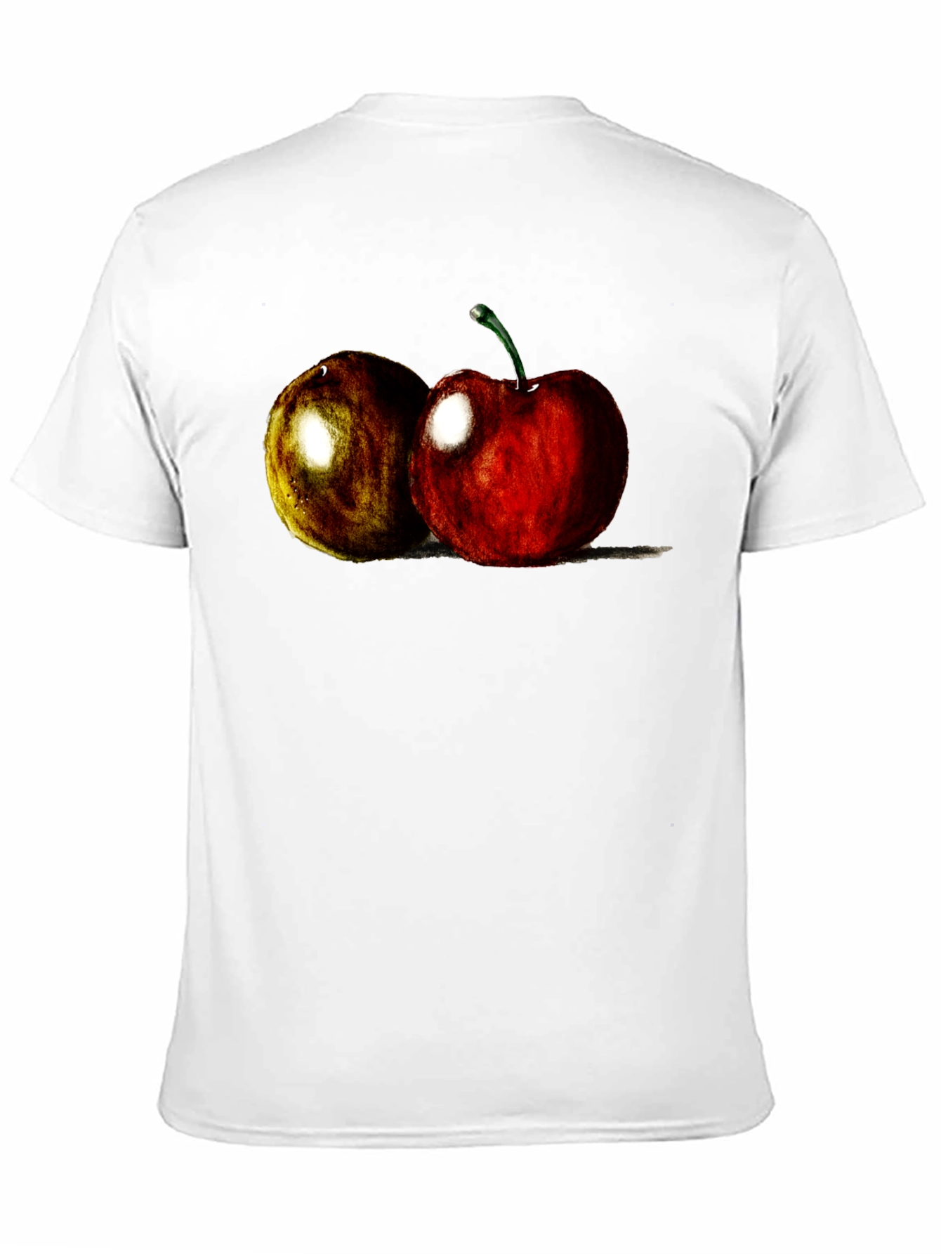 Cherry Fruit Graphic Tee - Soft Cotton Blend