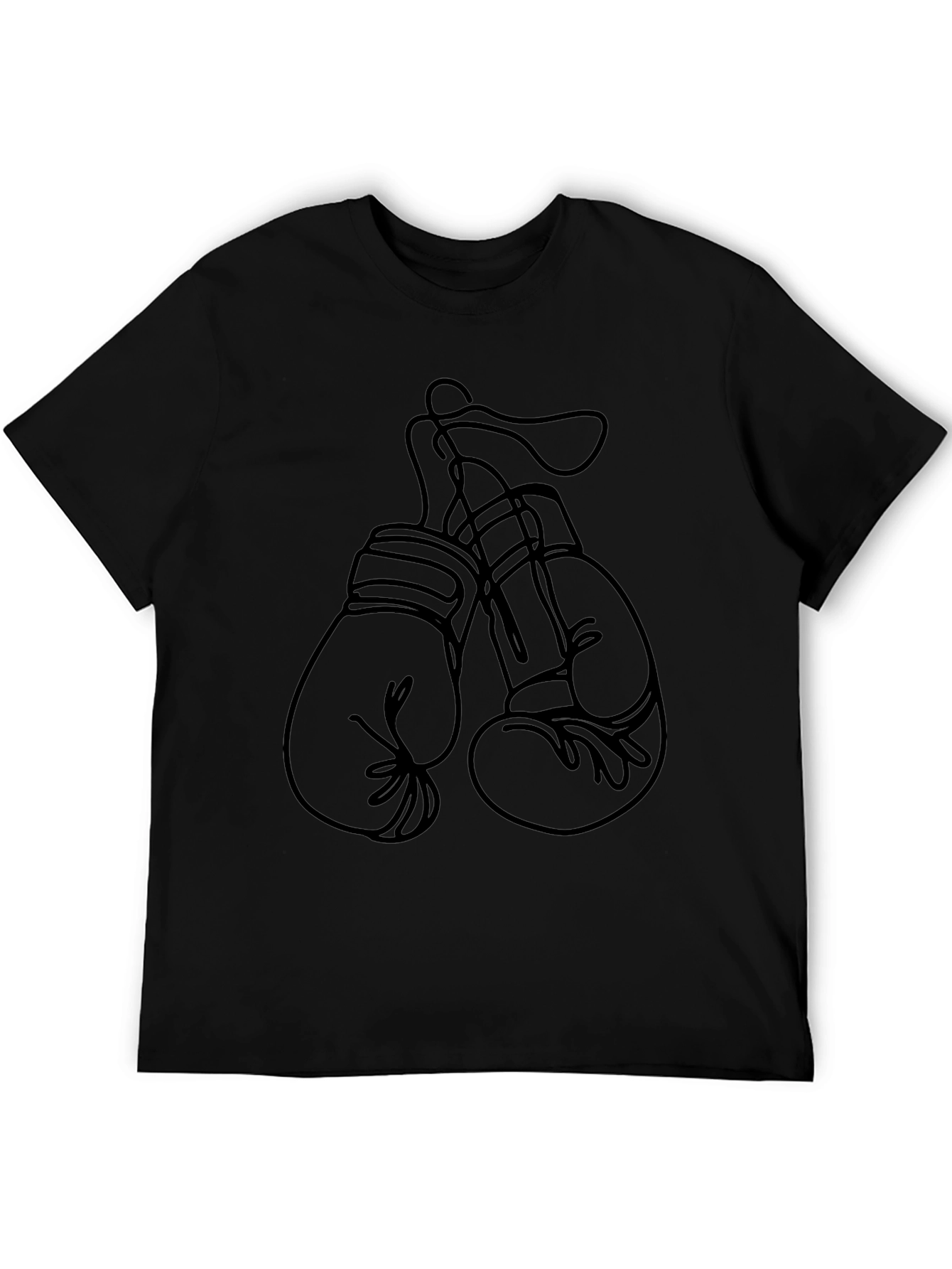 Boxing Gloves Graphic Tee - Stylish Menswear