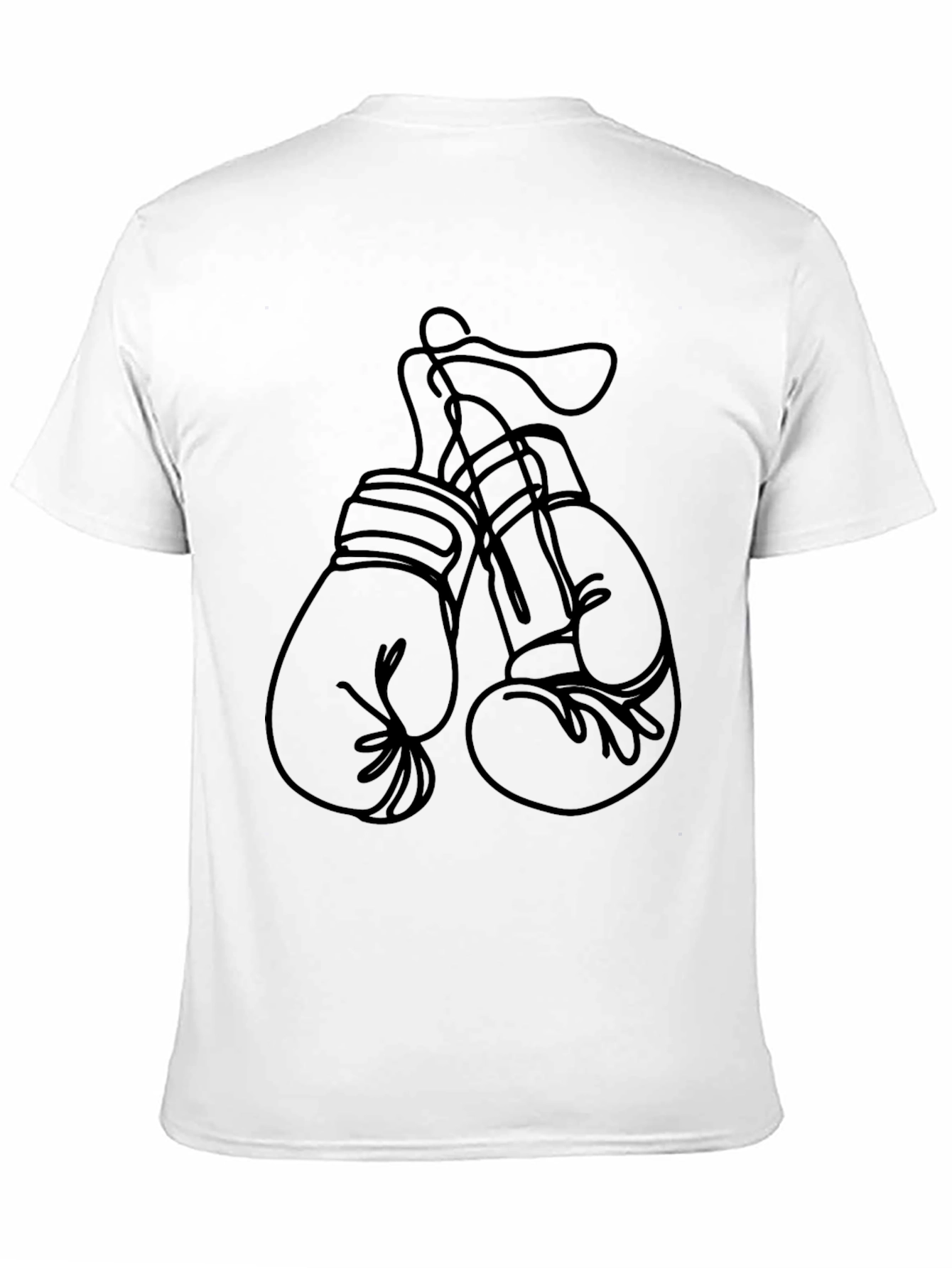 Boxing Gloves Graphic Tee - Stylish Menswear