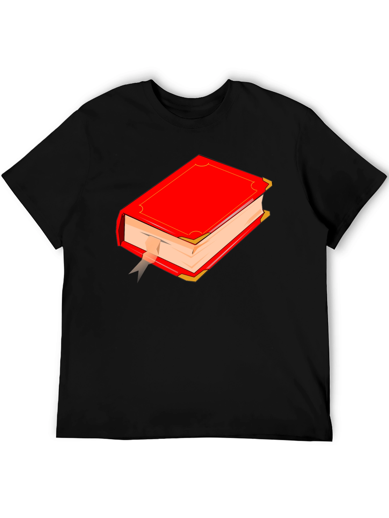 Red Book Graphic T-Shirt - Classic Novel Style