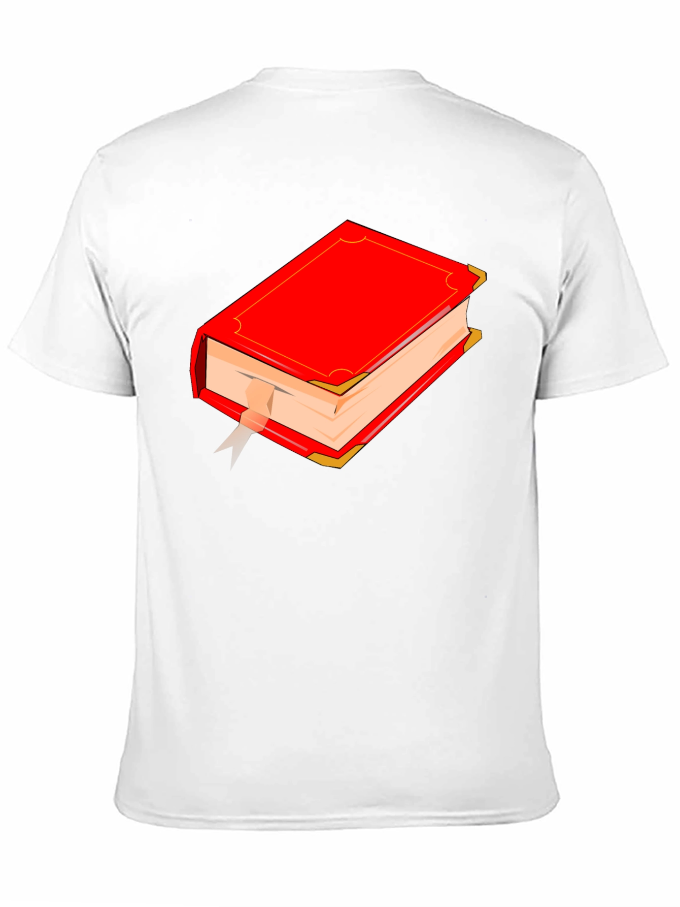 Red Book Graphic T-Shirt - Classic Novel Style