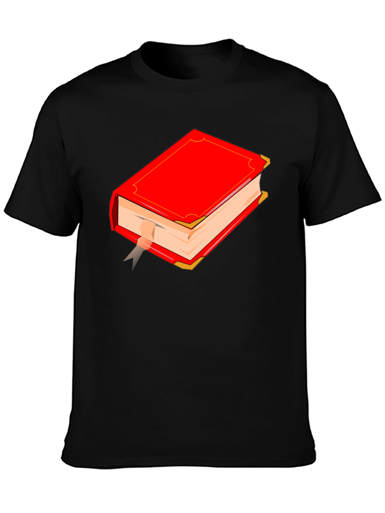 Red Book Graphic T-Shirt - Classic Novel Style