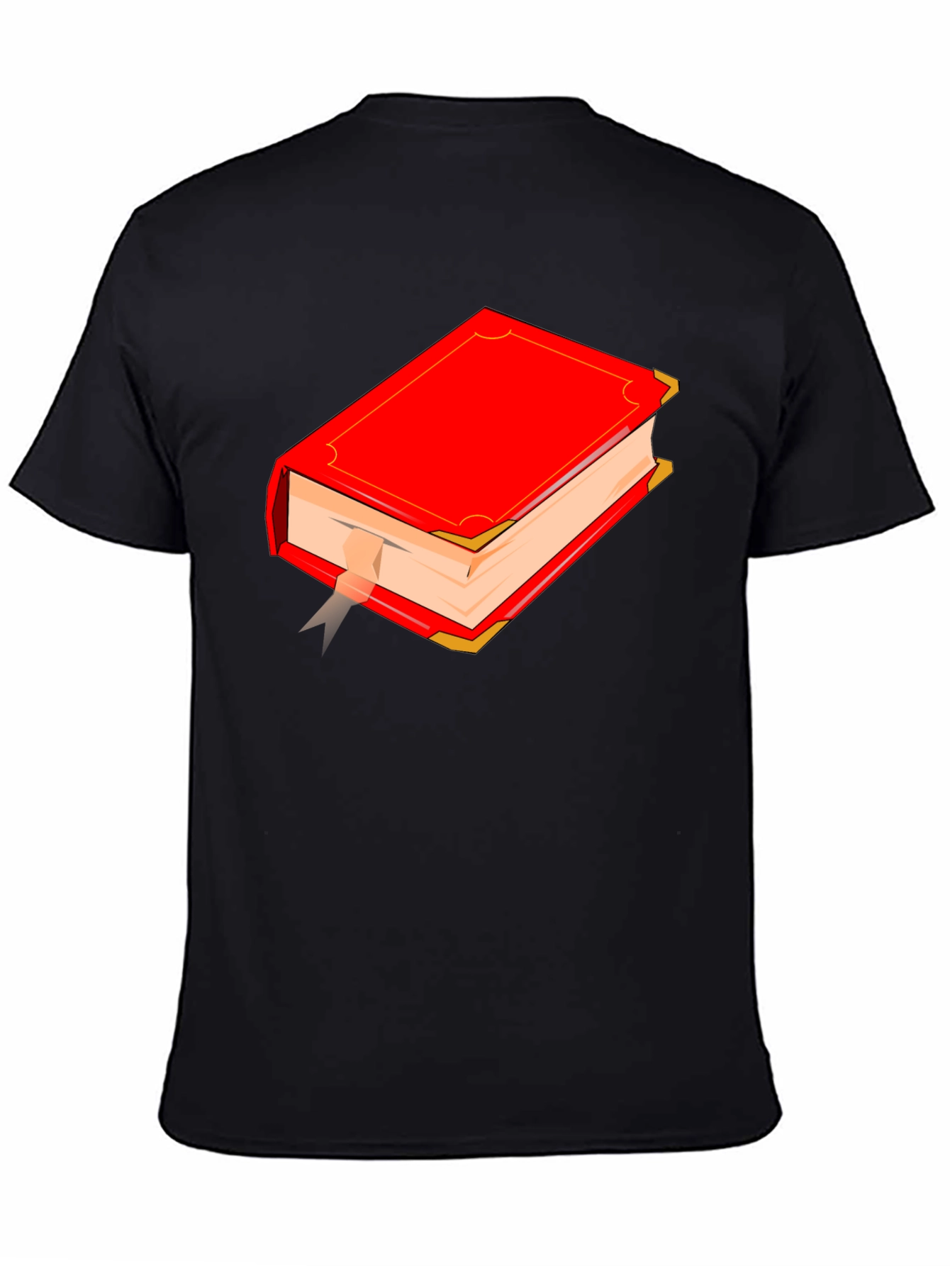 Red Book Graphic T-Shirt - Classic Novel Style