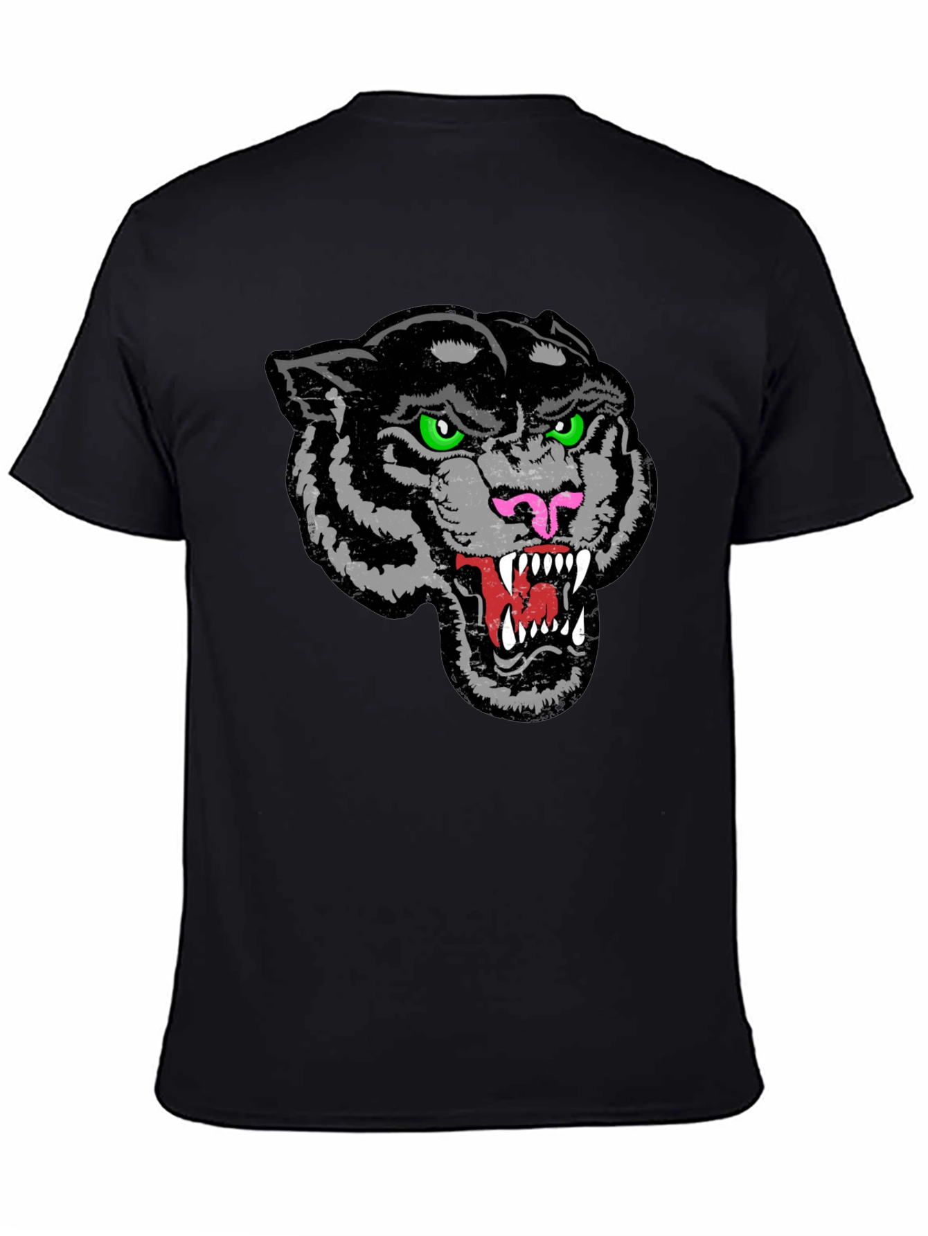 Mens Black Panther Graphic T-Shirt