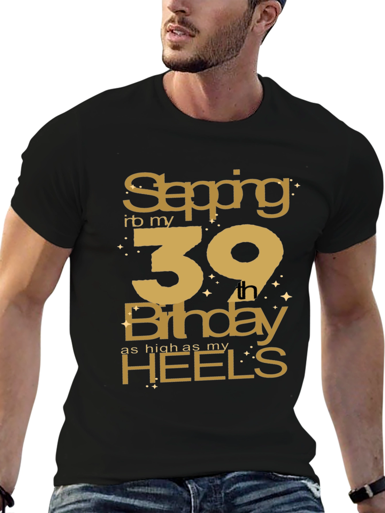 Stepping Into My 39th Birthday T-Shirt