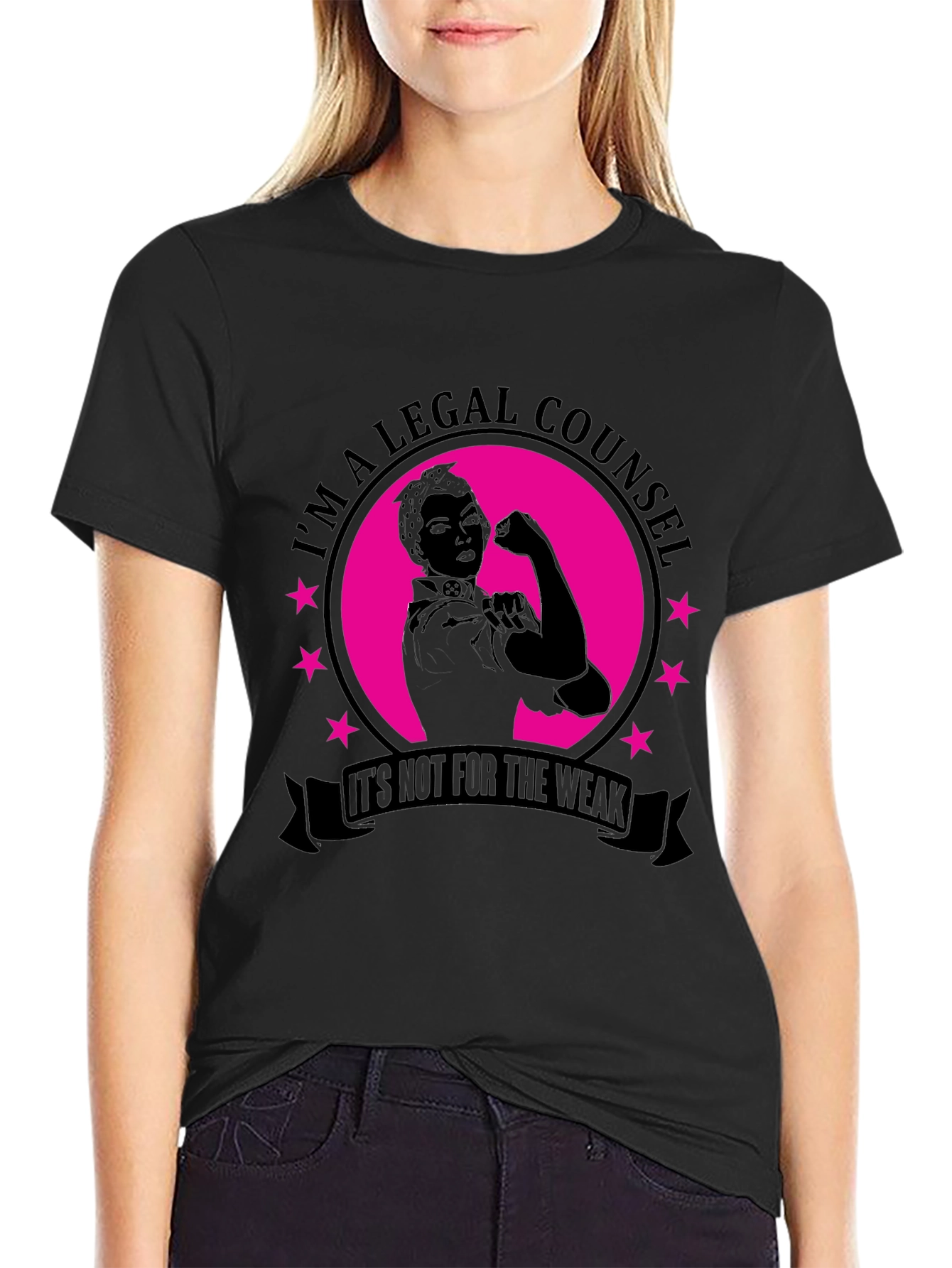 Im A Legal Counsel T-Shirt - Strong Woman Design