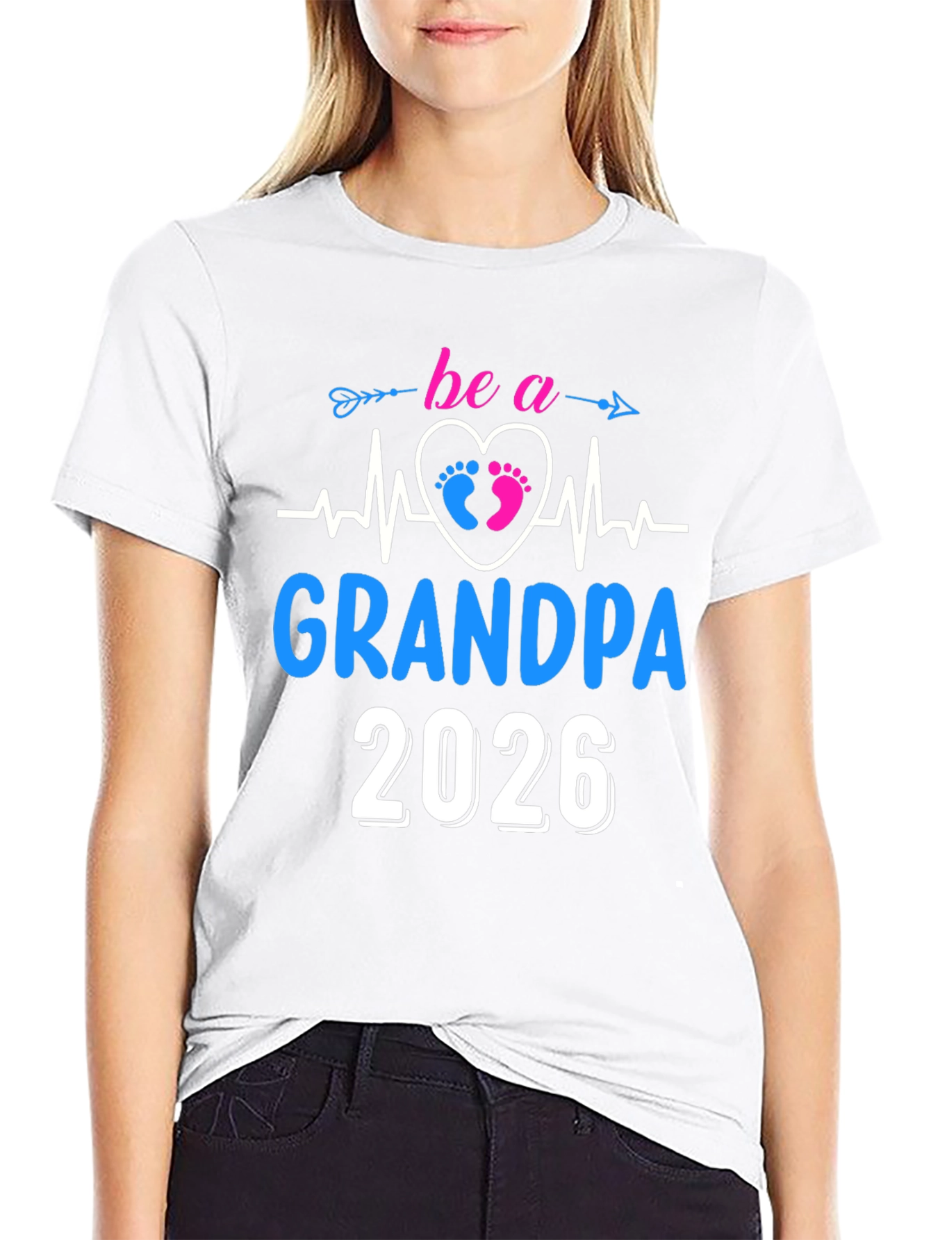 Grandpa 2026 T-Shirt - New Grandfather Announcement Tee