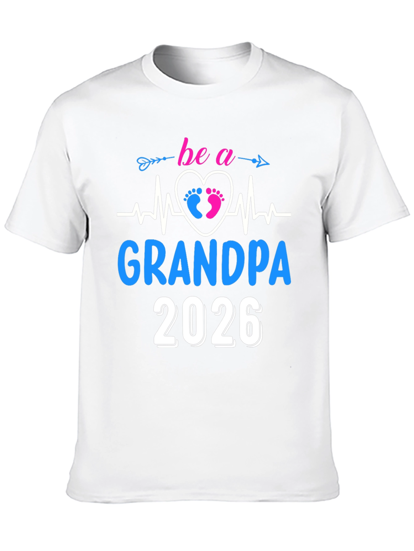 Grandpa 2026 T-Shirt - New Grandfather Announcement Tee