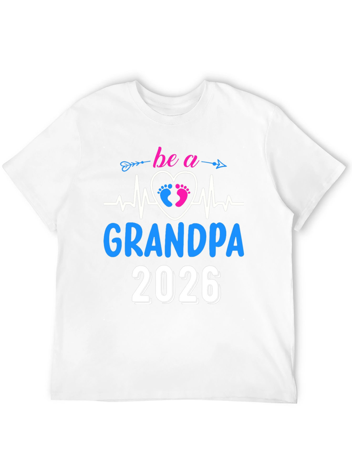 Grandpa 2026 T-Shirt - New Grandfather Announcement Tee