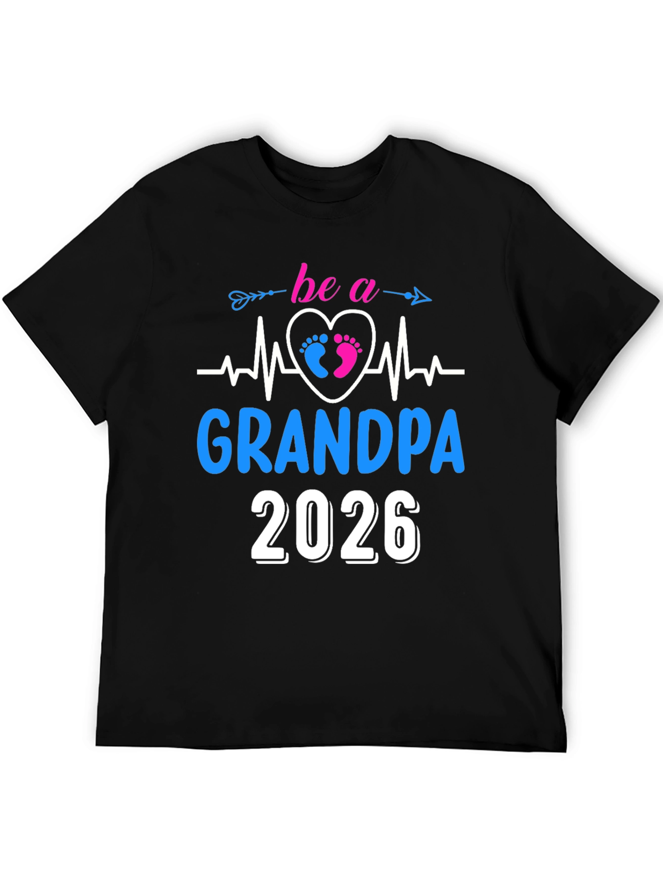 Grandpa 2026 T-Shirt - New Grandfather Announcement Tee