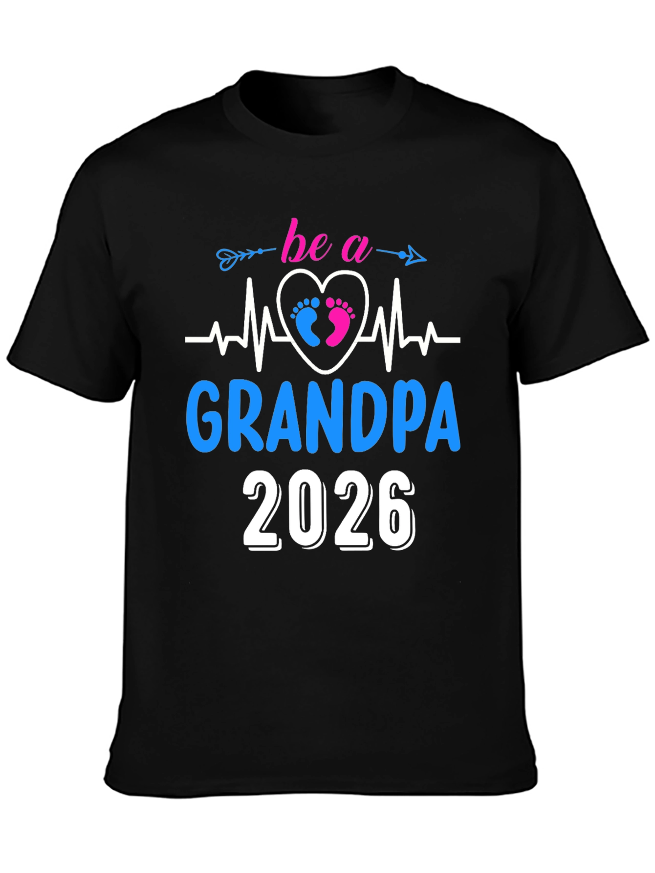 Grandpa 2026 T-Shirt - New Grandfather Announcement Tee