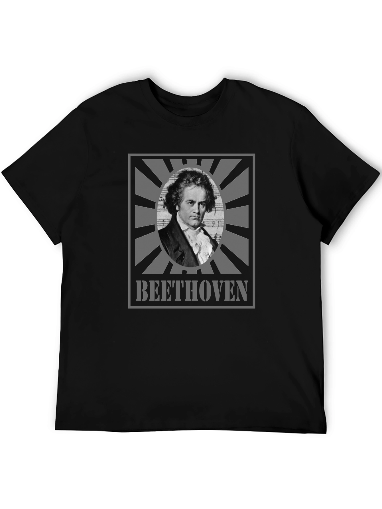 Beethoven Graphic Tee - Classic Composer T-Shirt