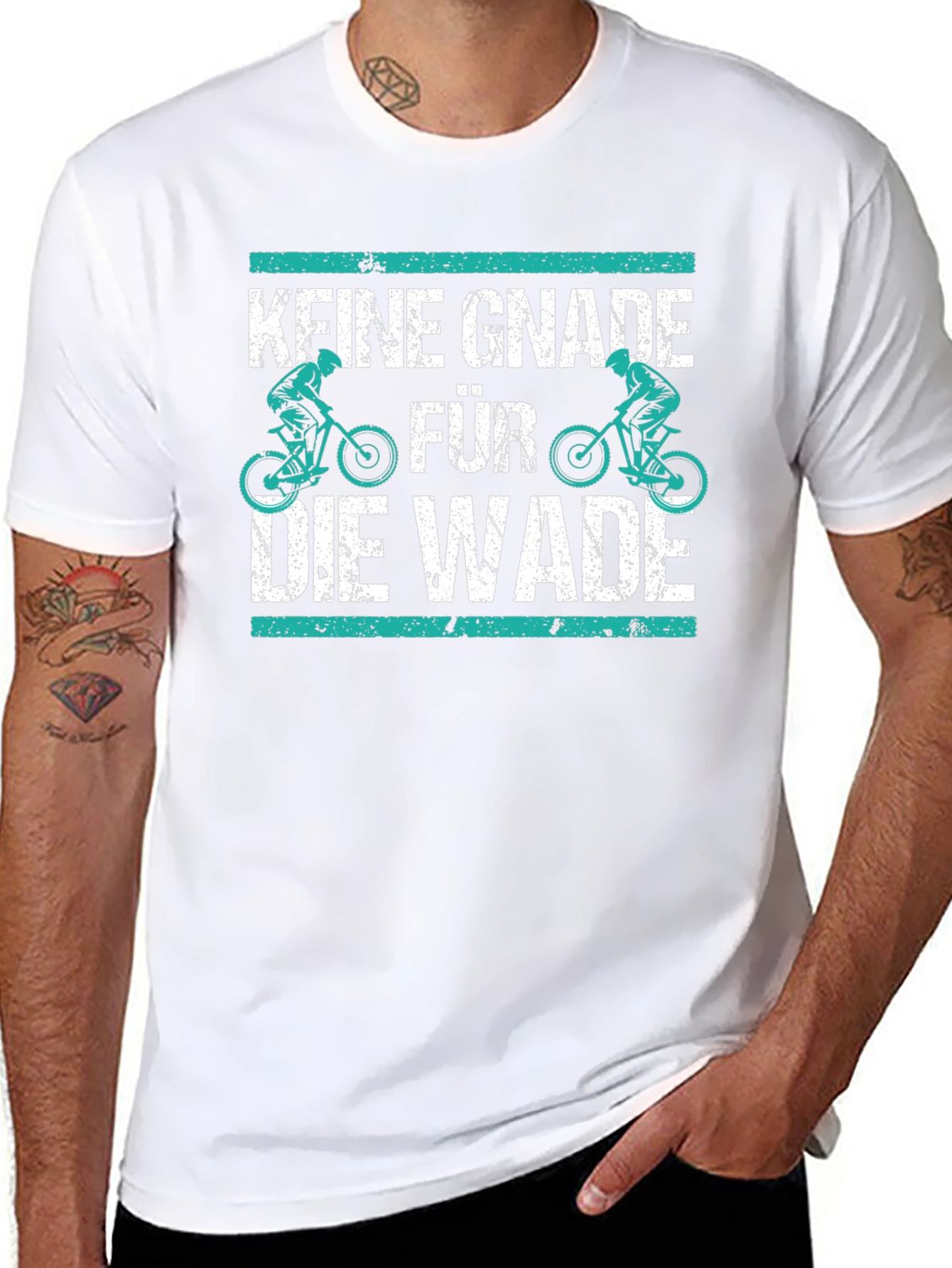 Keine Gnade Fur Die Wade Mountain Bike T-Shirt