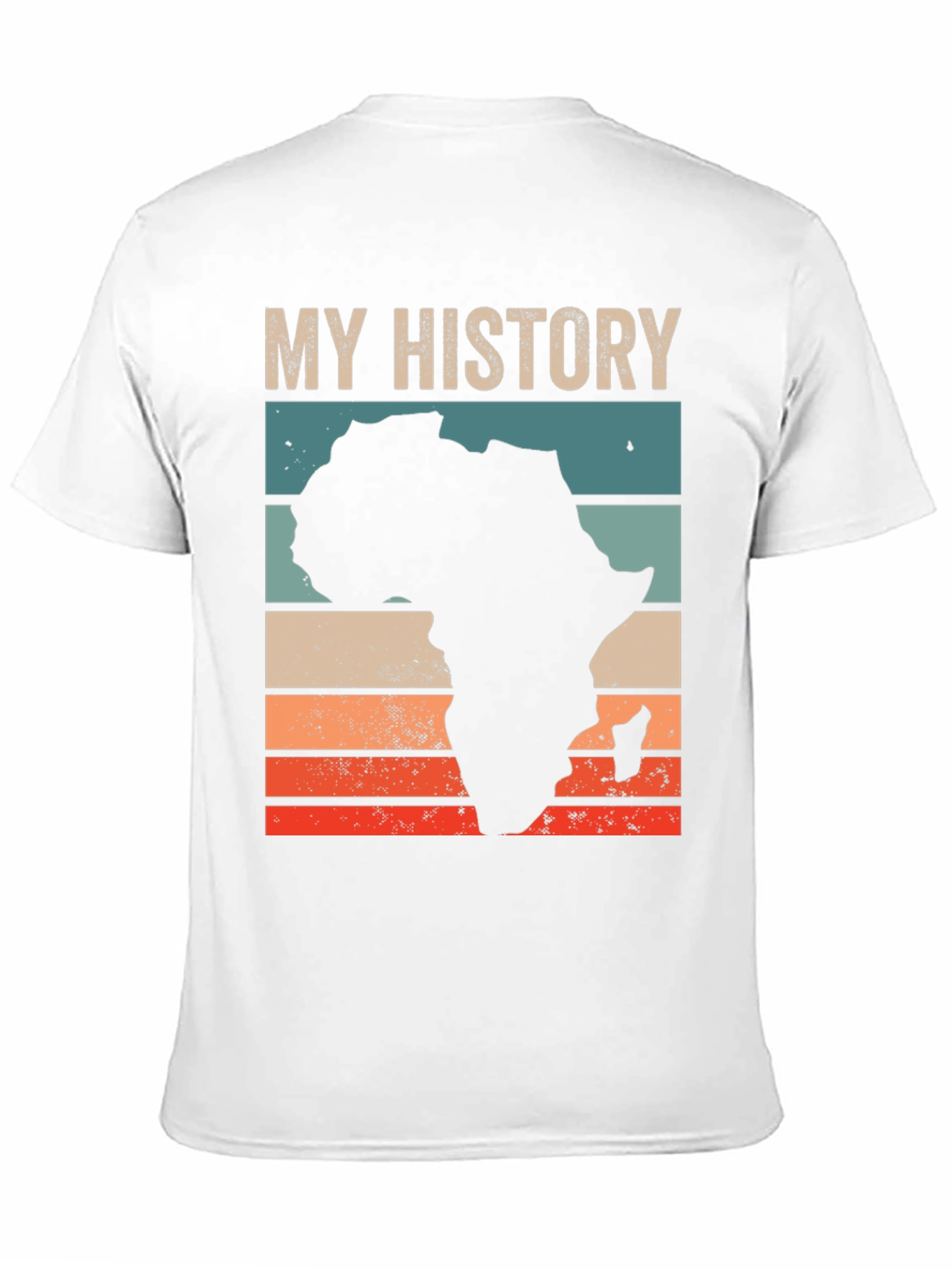 My History Africa T-Shirt - Black