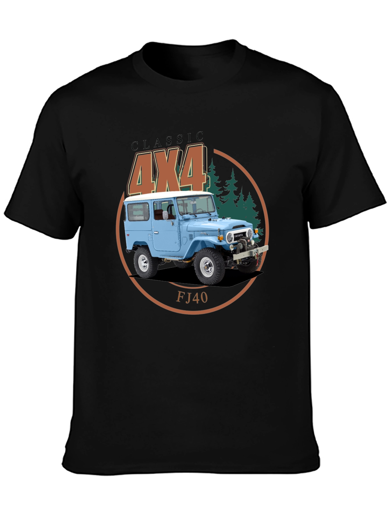 Classic 4x4 FJ40 Graphic Tee - Stylish Comfort