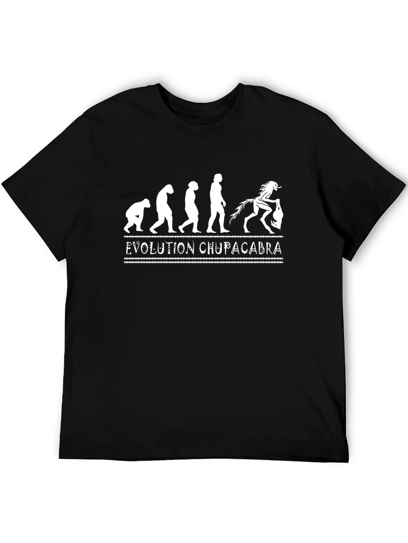 Evolution Chupacabra Black Graphic Tee