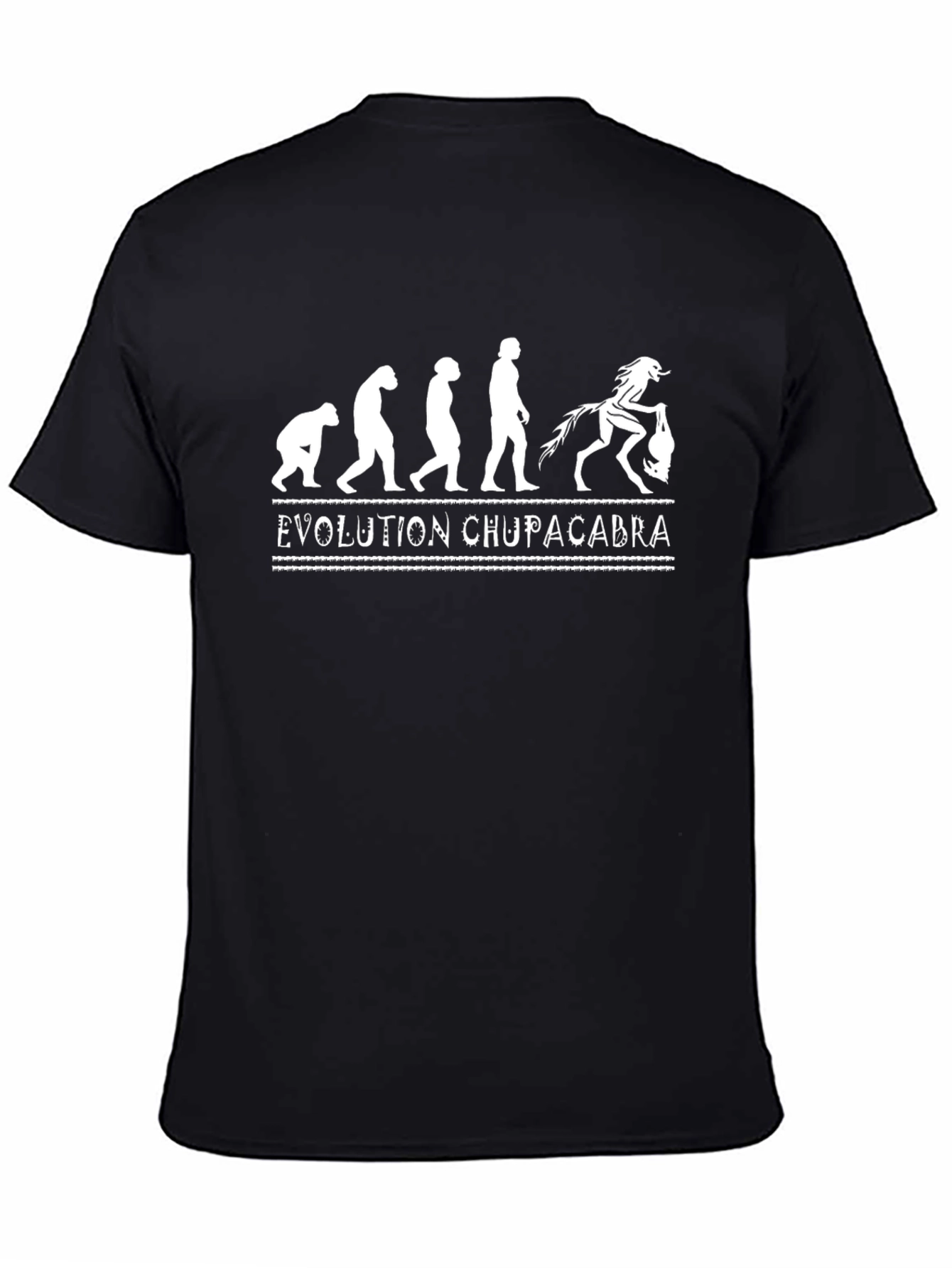 Evolution Chupacabra Black Graphic Tee