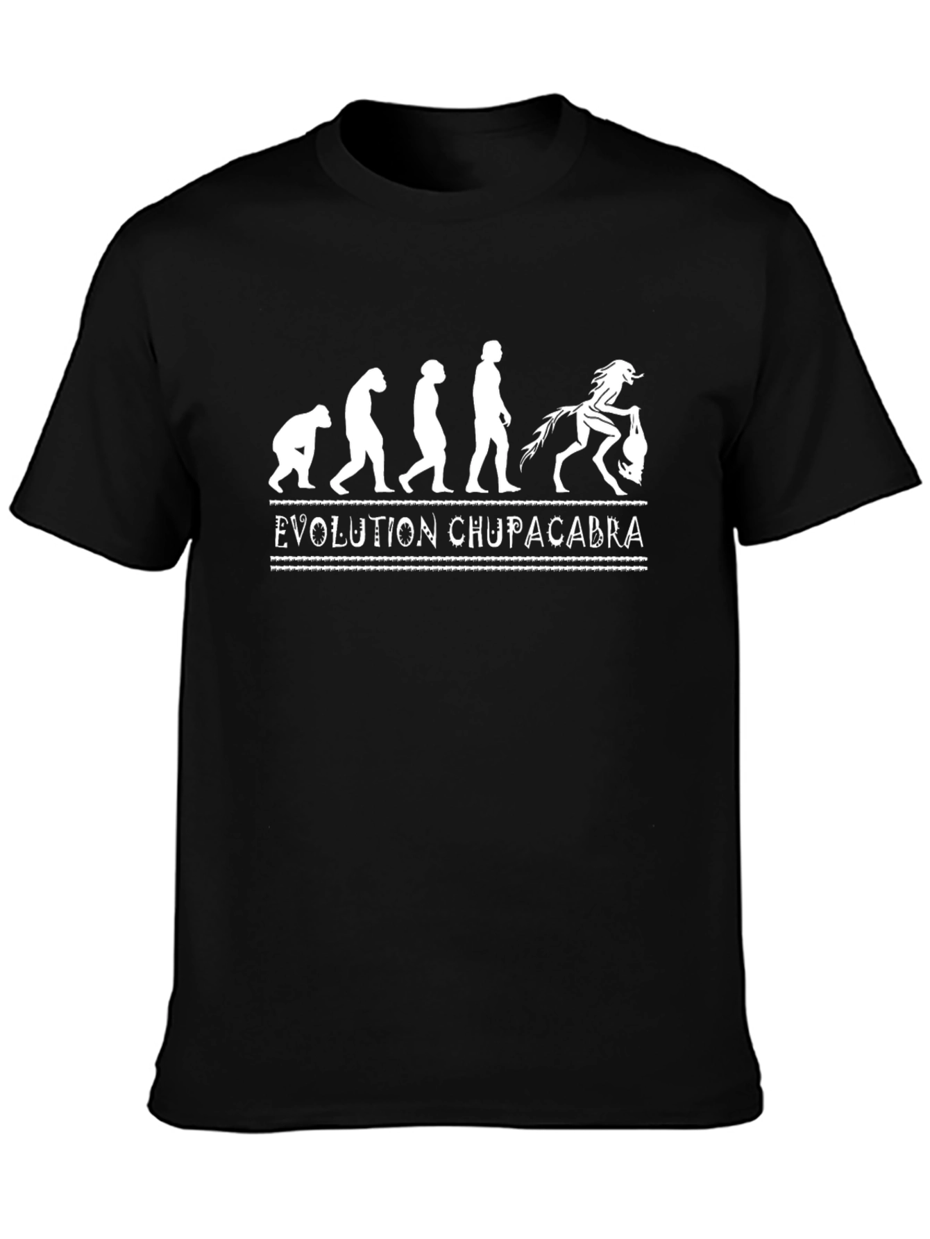 Evolution Chupacabra Black Graphic Tee