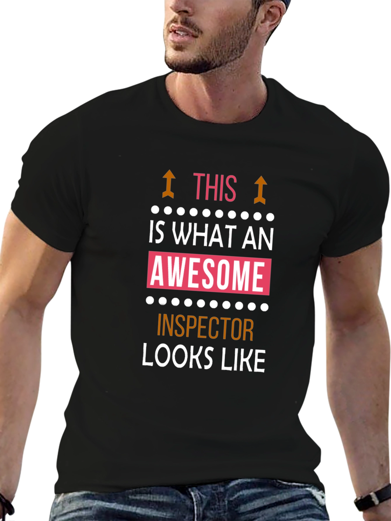 Awesome Inspector T-Shirt - Funny Job Pride Tee