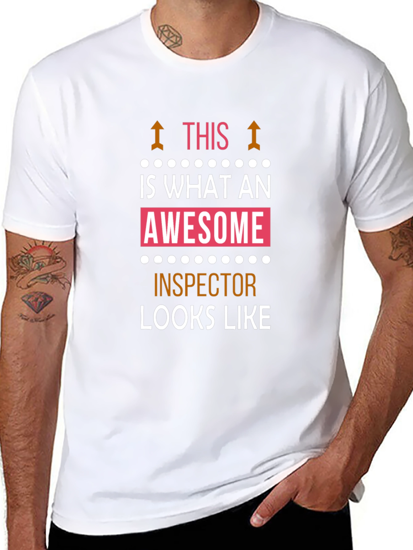 Awesome Inspector T-Shirt - Funny Job Pride Tee