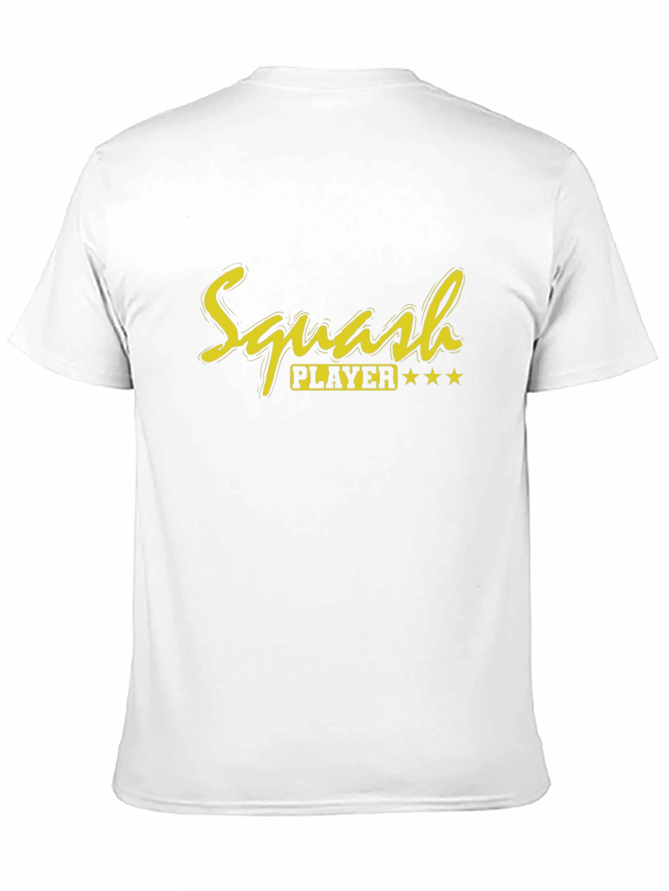 Squash Player Graphic Tee - Sporty & Stylish