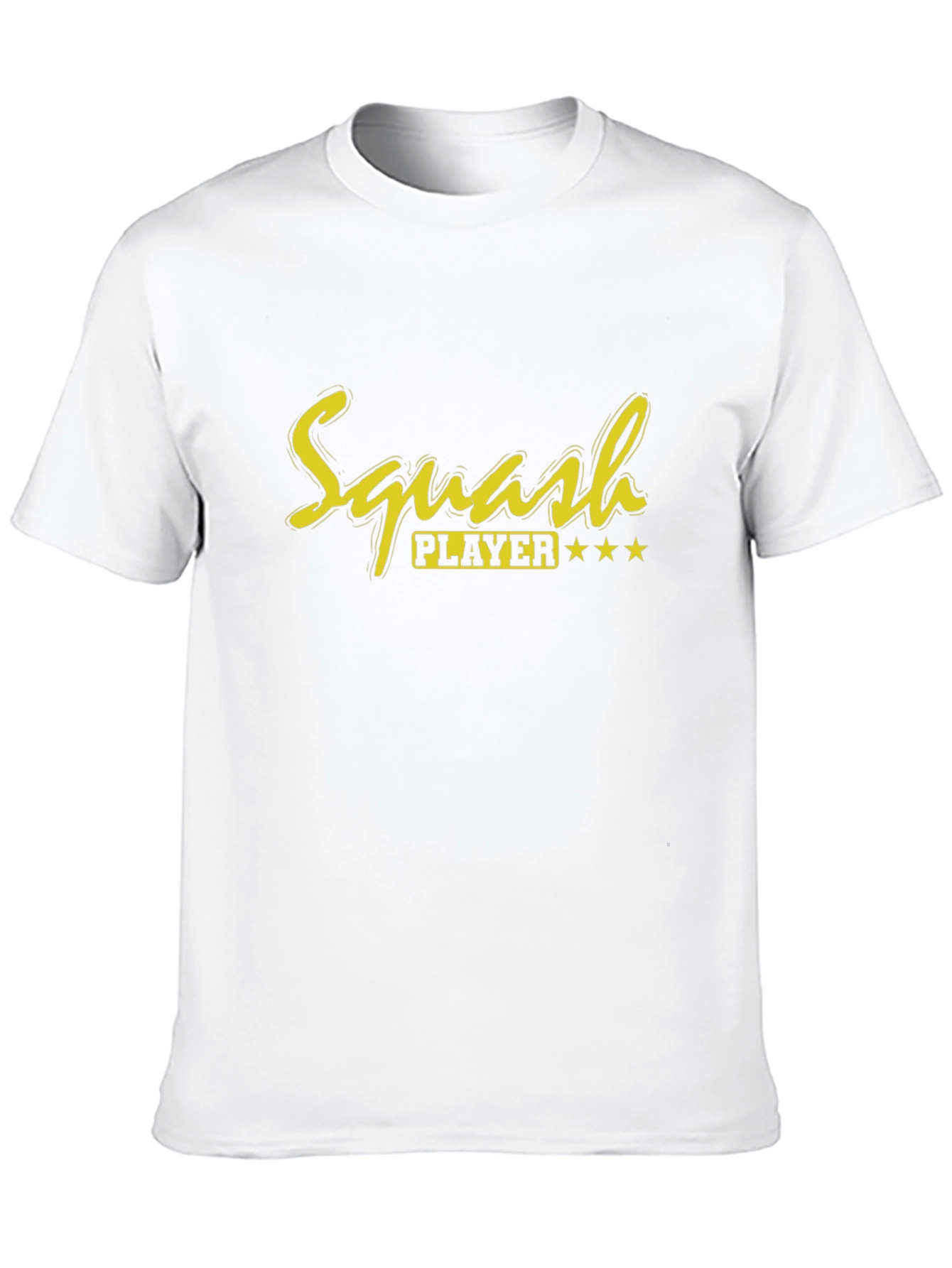 Squash Player Graphic Tee - Sporty & Stylish