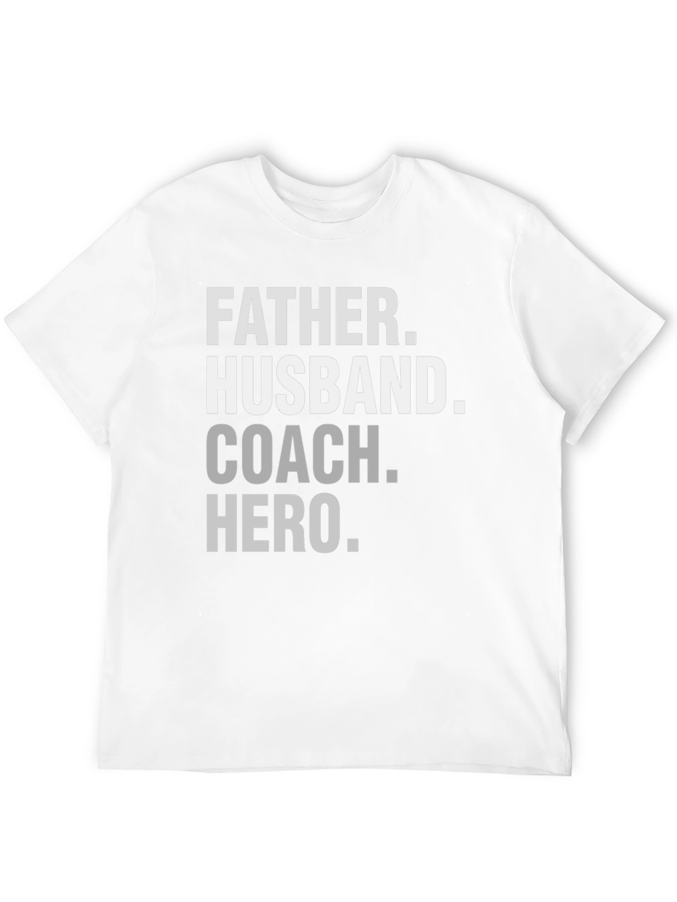 Father Husband Coach Hero Graphic Tee