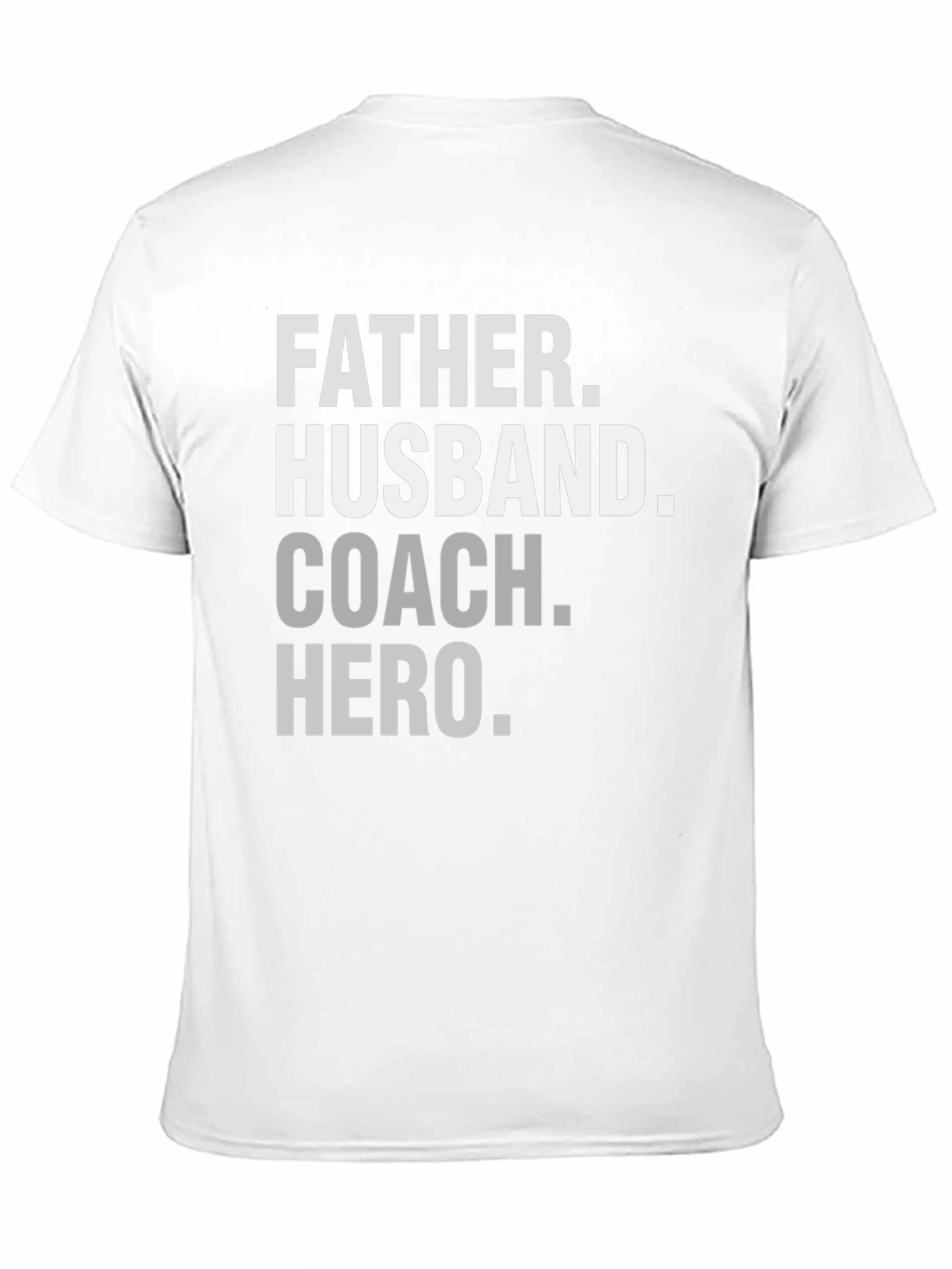 Father Husband Coach Hero Graphic Tee