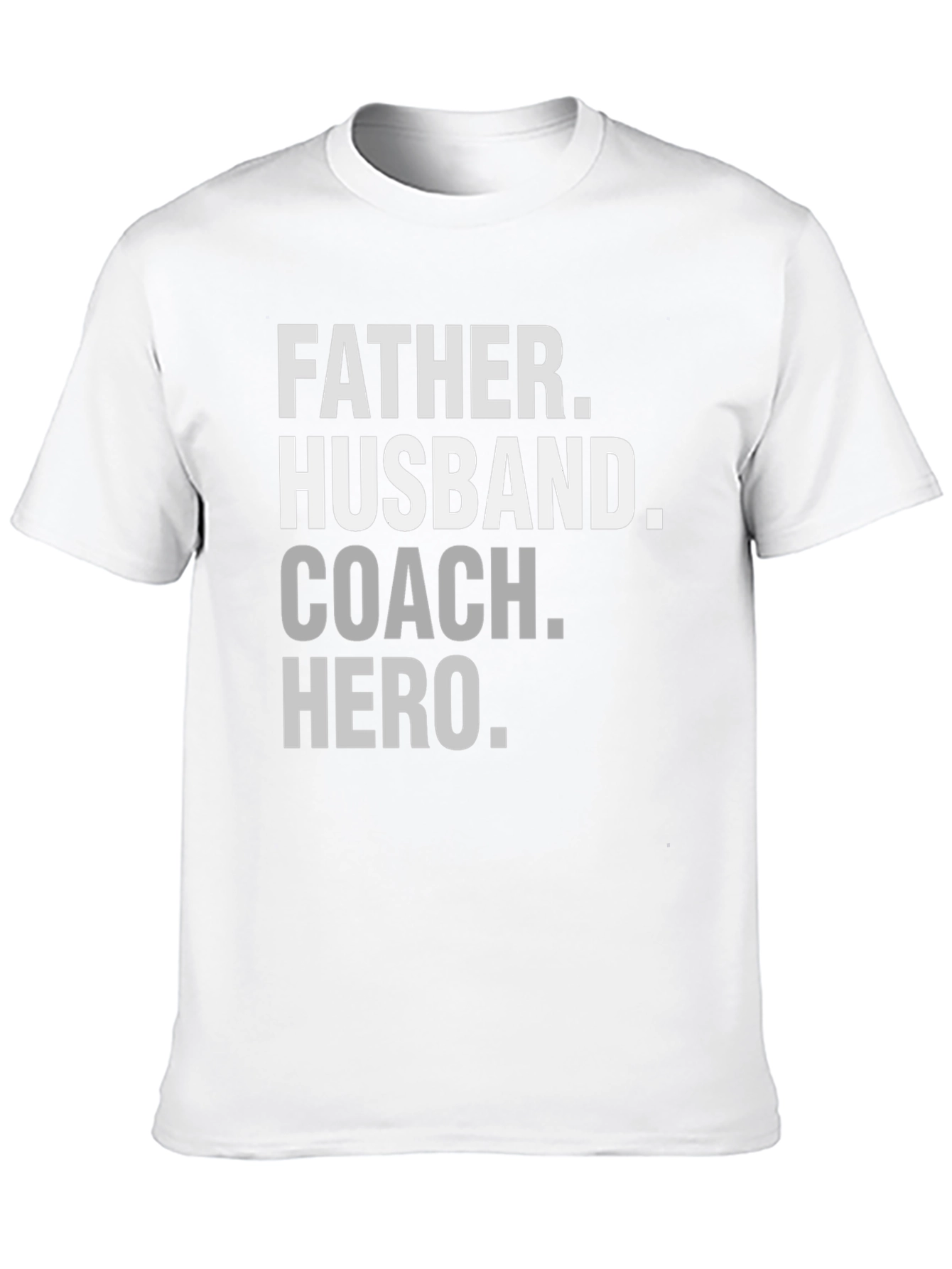 Father Husband Coach Hero Graphic Tee