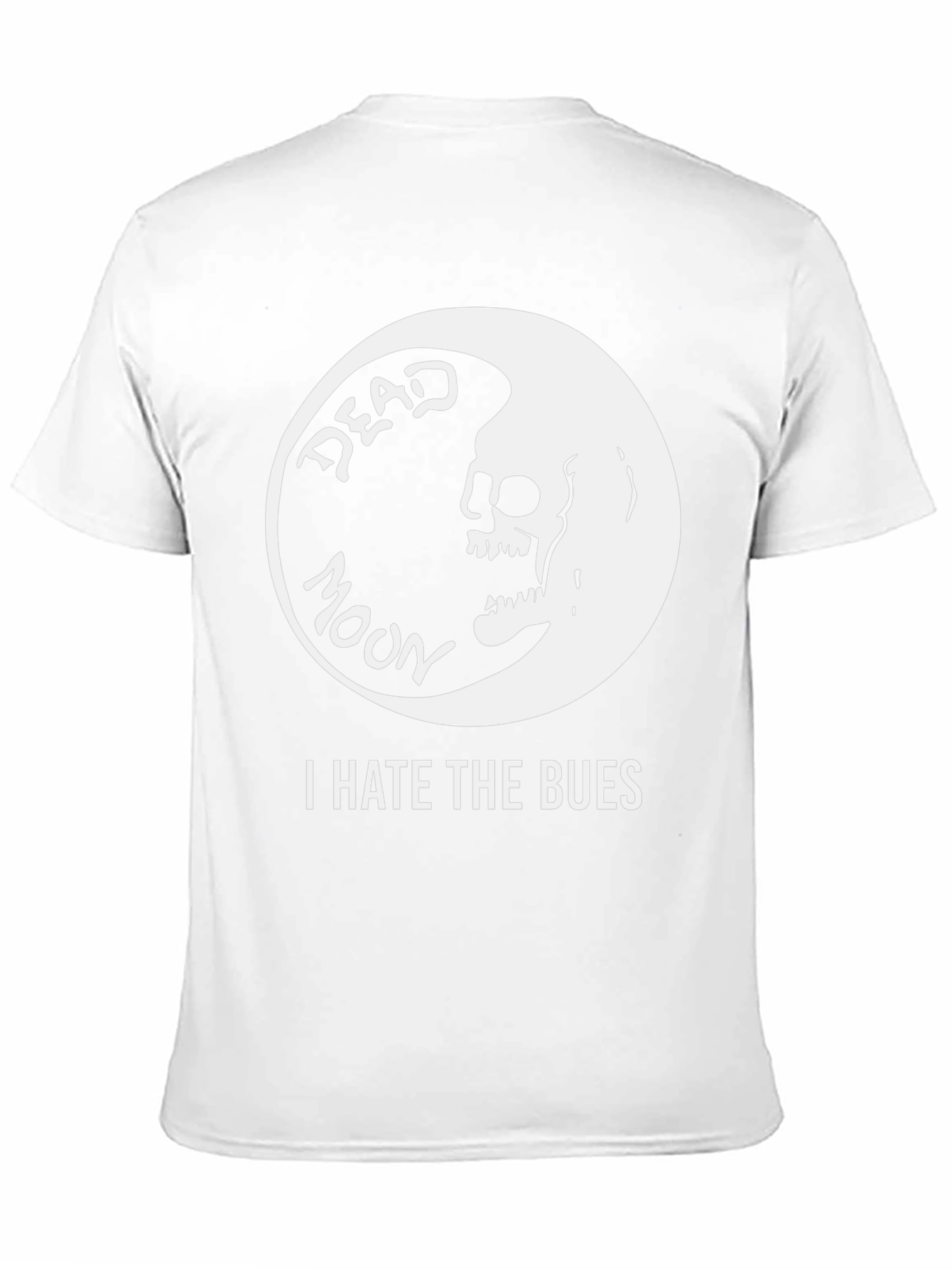 Dead Moon I Hate the Bues Graphic T-Shirt